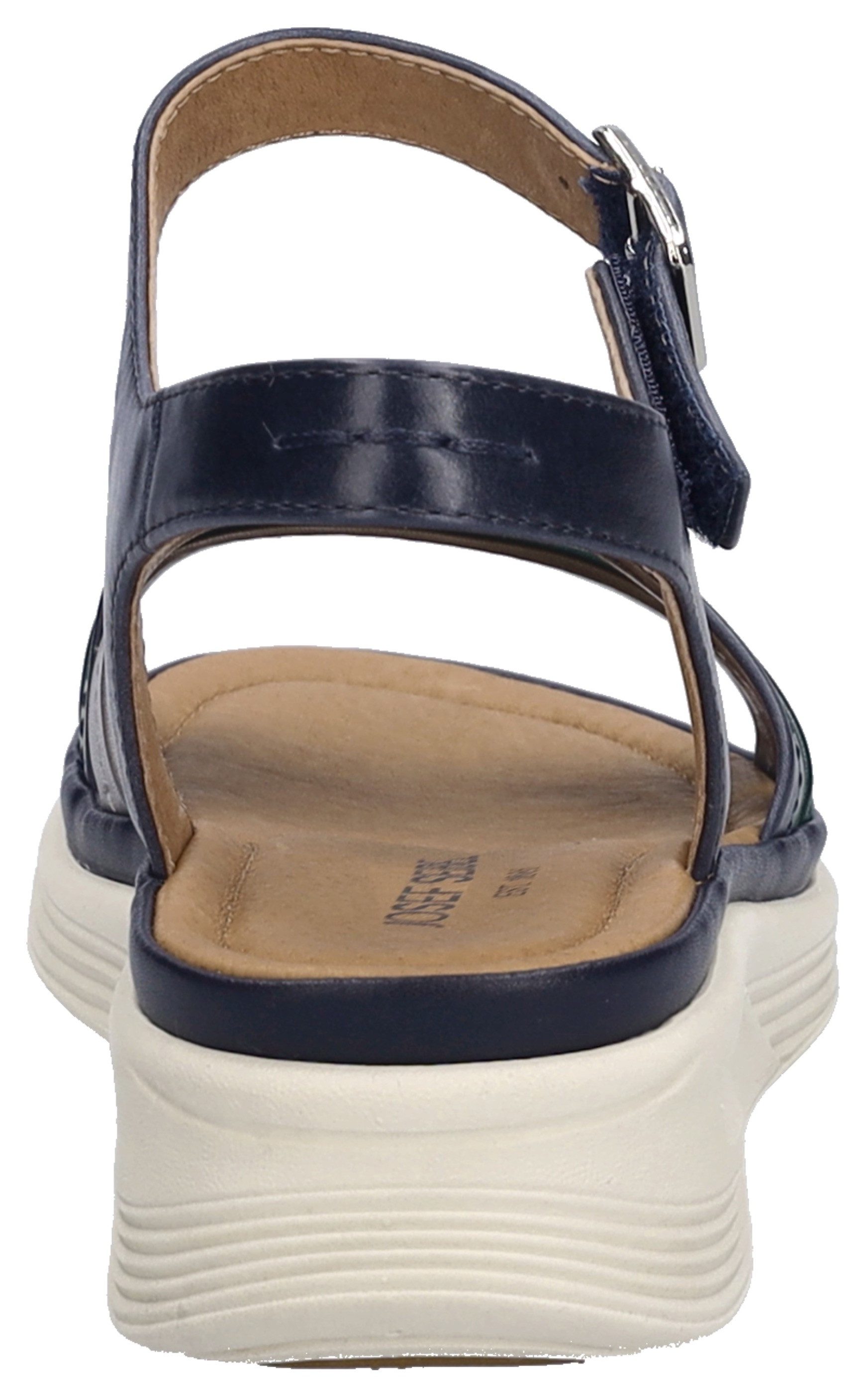 Josef Seibel Sandalen Sevran 02 , plateausandaal, wedgesandaal met modieuze kruisbandage