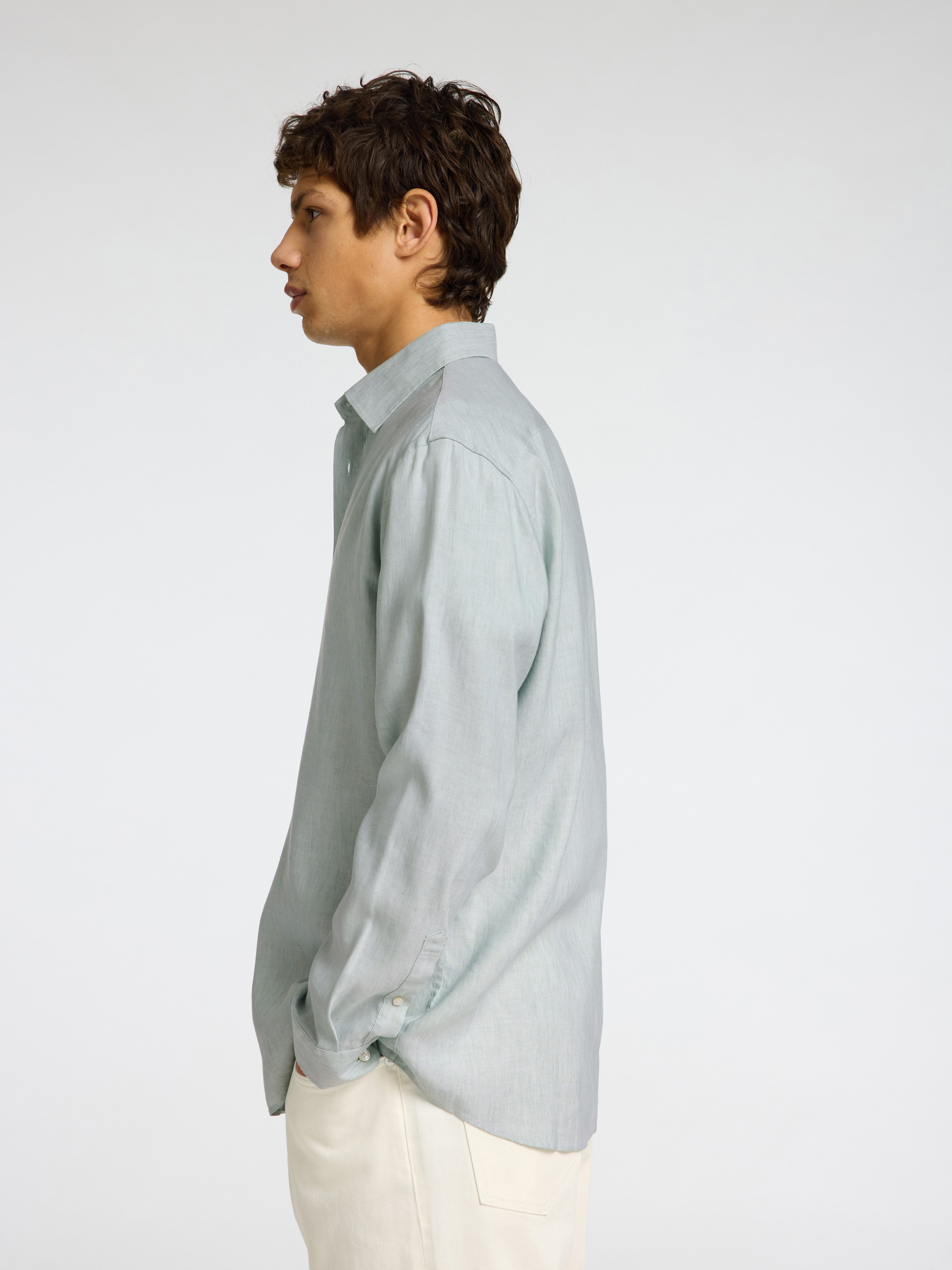 SELECTED HOMME Overhemd met lange mouwen SLHREG-LEO LIGHT SHIRT LS NOOS