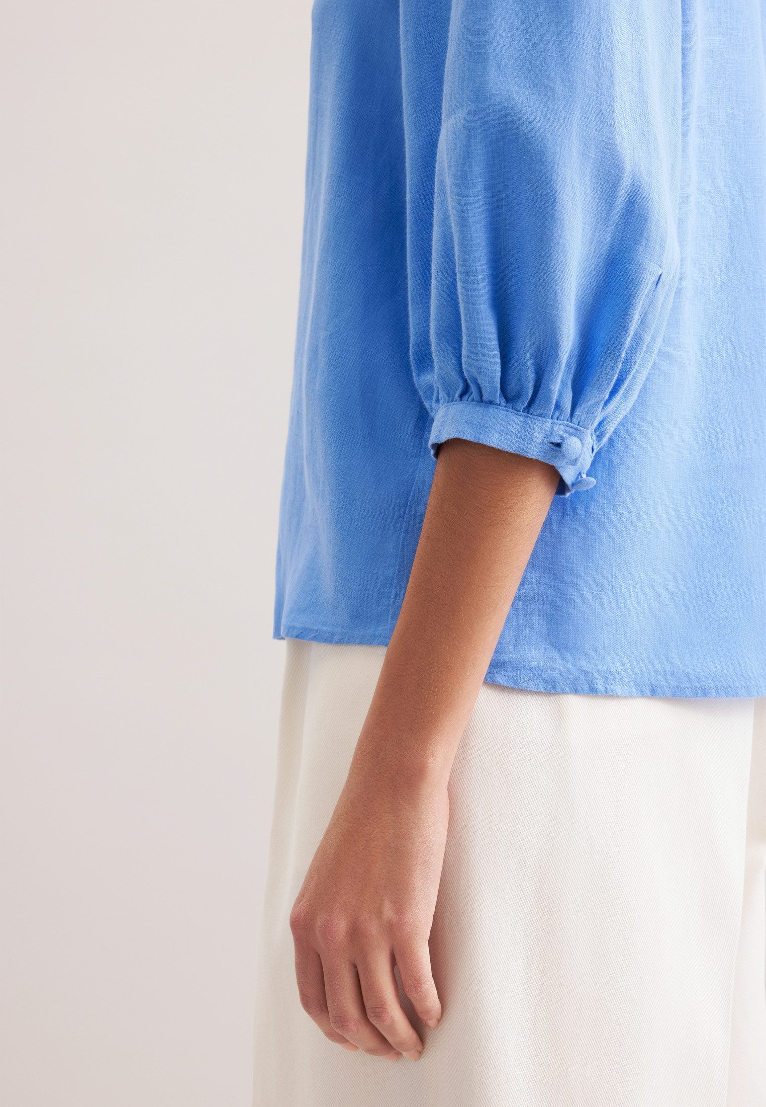seidensticker Klassieke blouse Zwarte roos