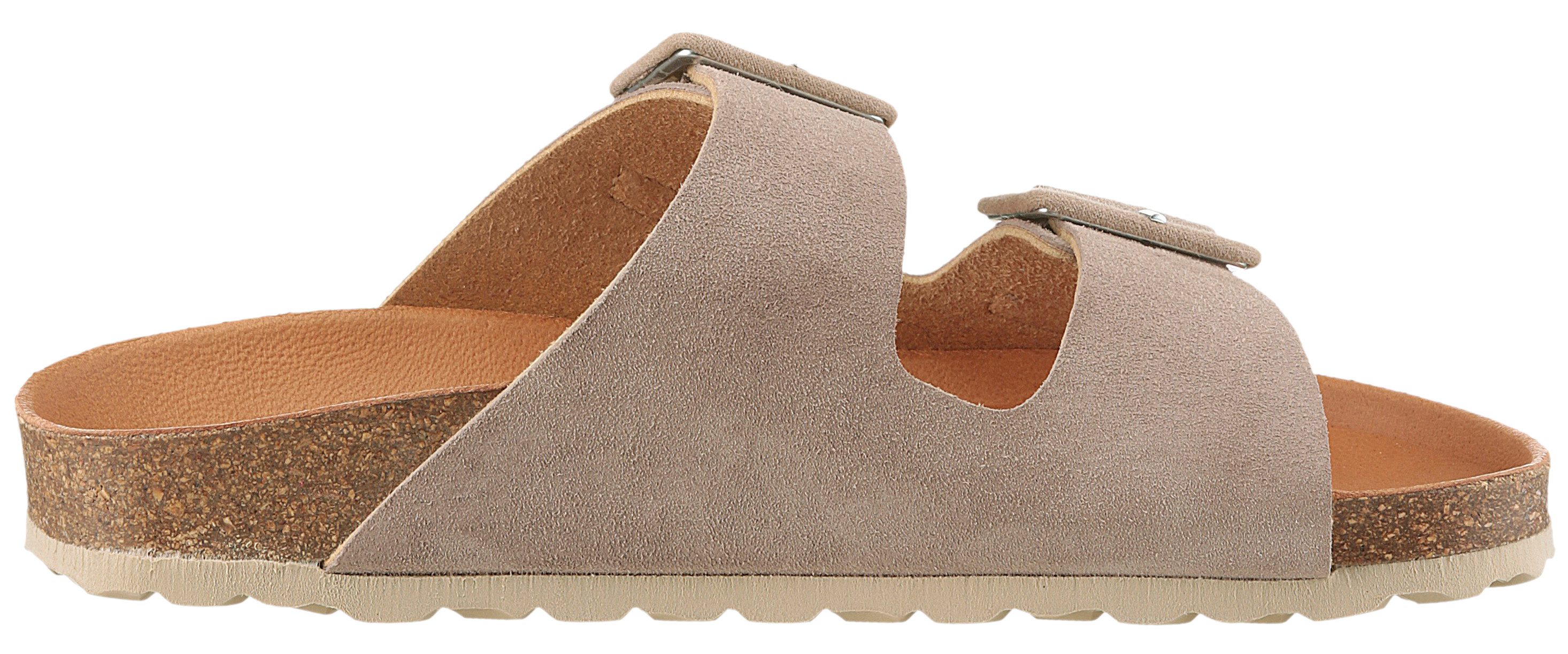 VERBENAS Slippers Randell Velour , zomerschoen, slippers, huisschoen, vakantieschoen met zacht voetbed
