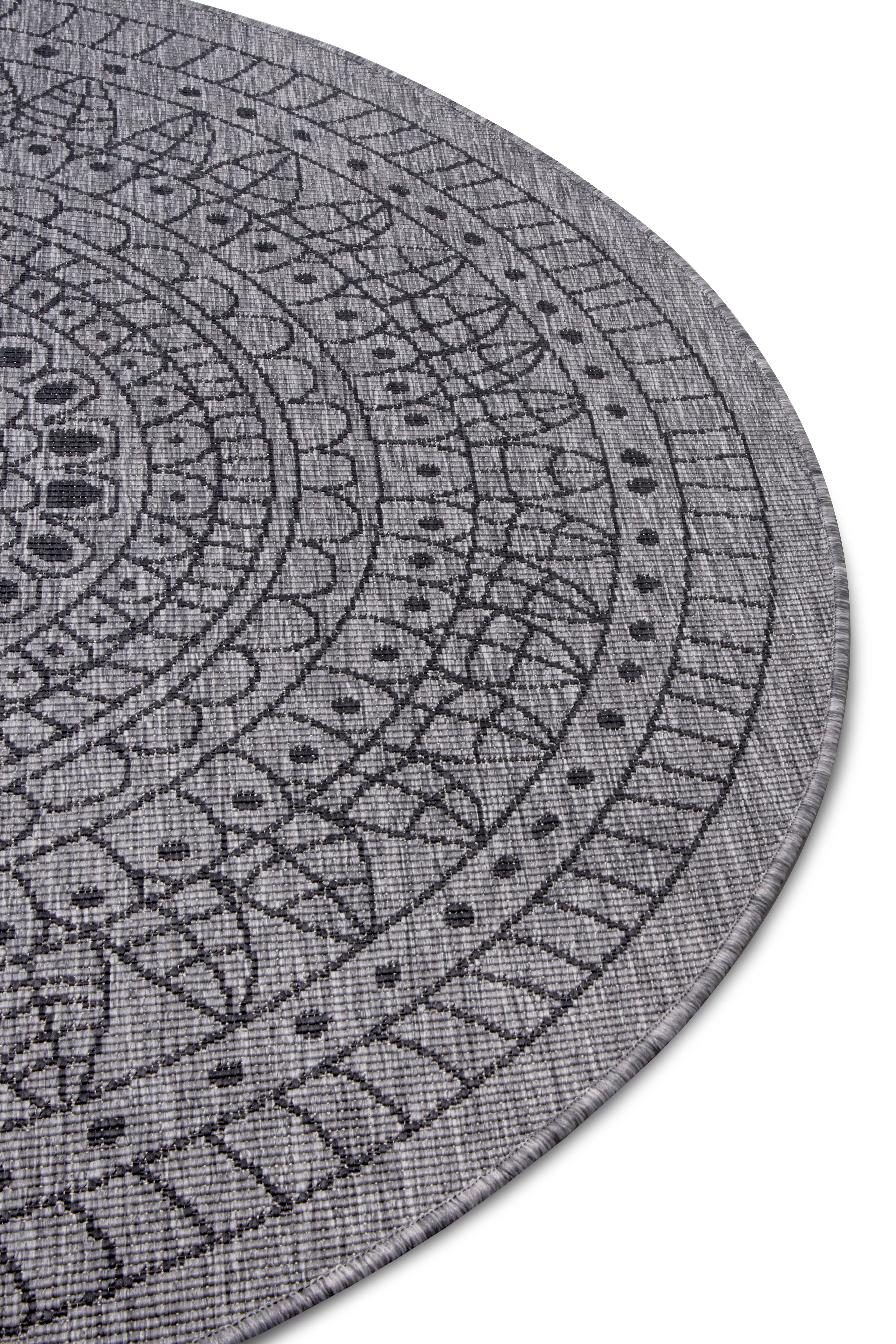NORTHRUGS Vloerkleed Porto tweezijdig te gebruiken kleed Geschikt voor binnen en buiten, weerbestendig, balkon, tuin, woonkamer, waterbestendig
