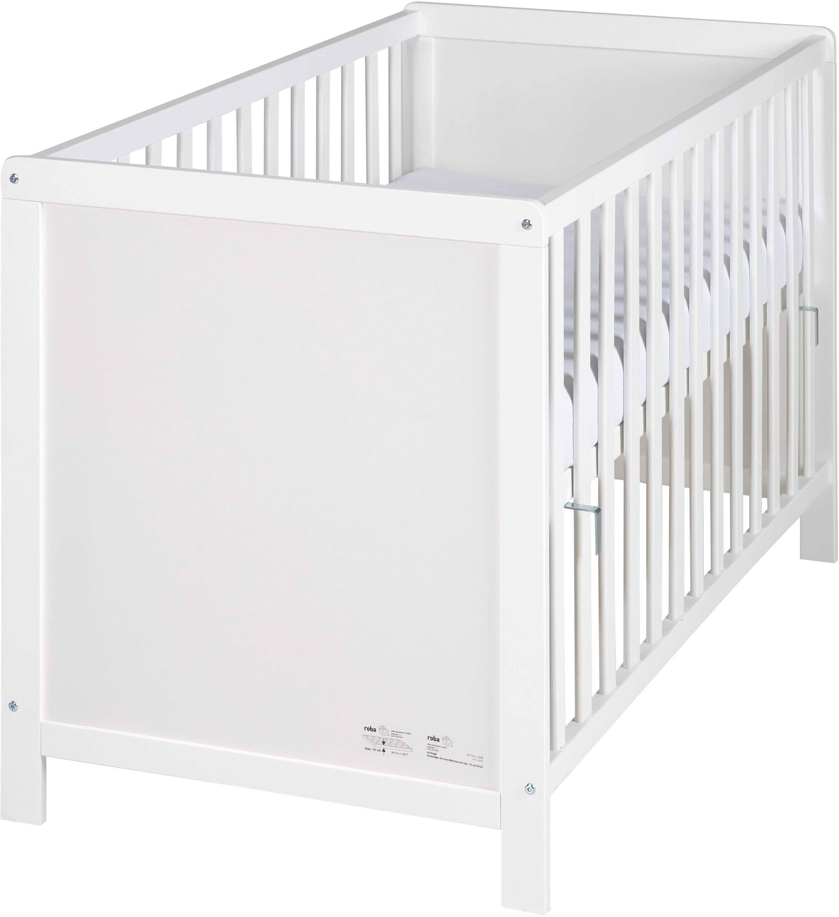 Roba® Babymeubelset Hamburg met kinderbed en commode met 2 deuren (voordeelset, 2 stuks)