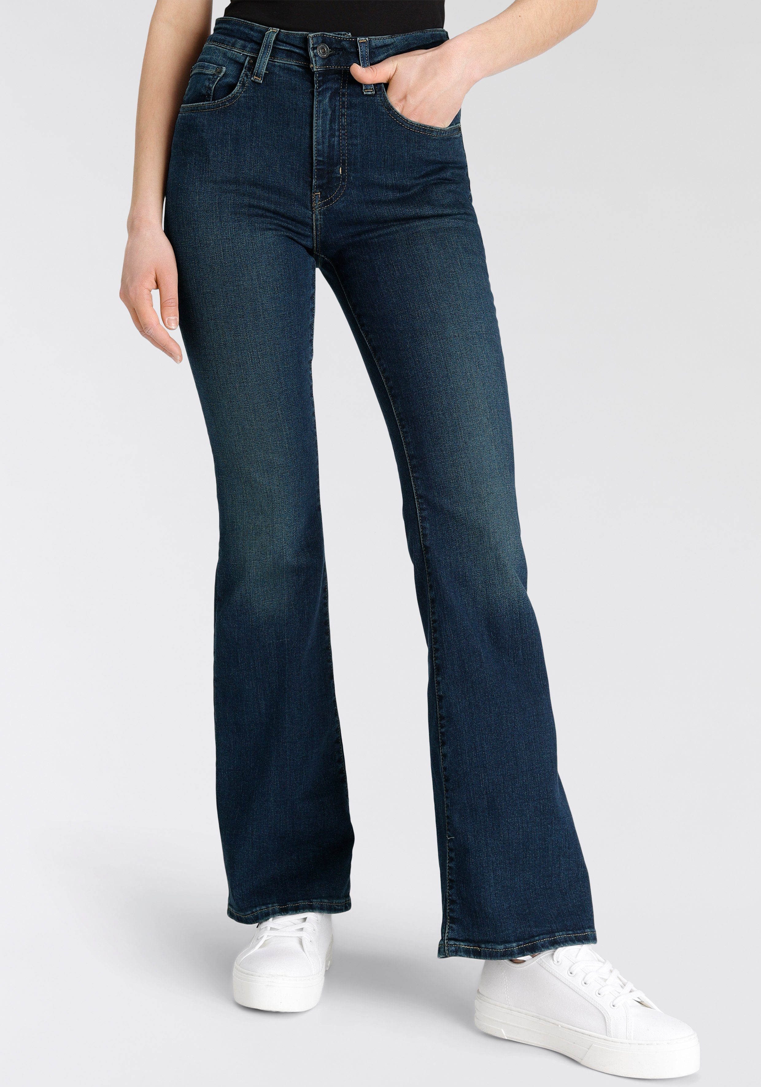 Levi's® Wijd uitlopende jeans 726 HR FLARE