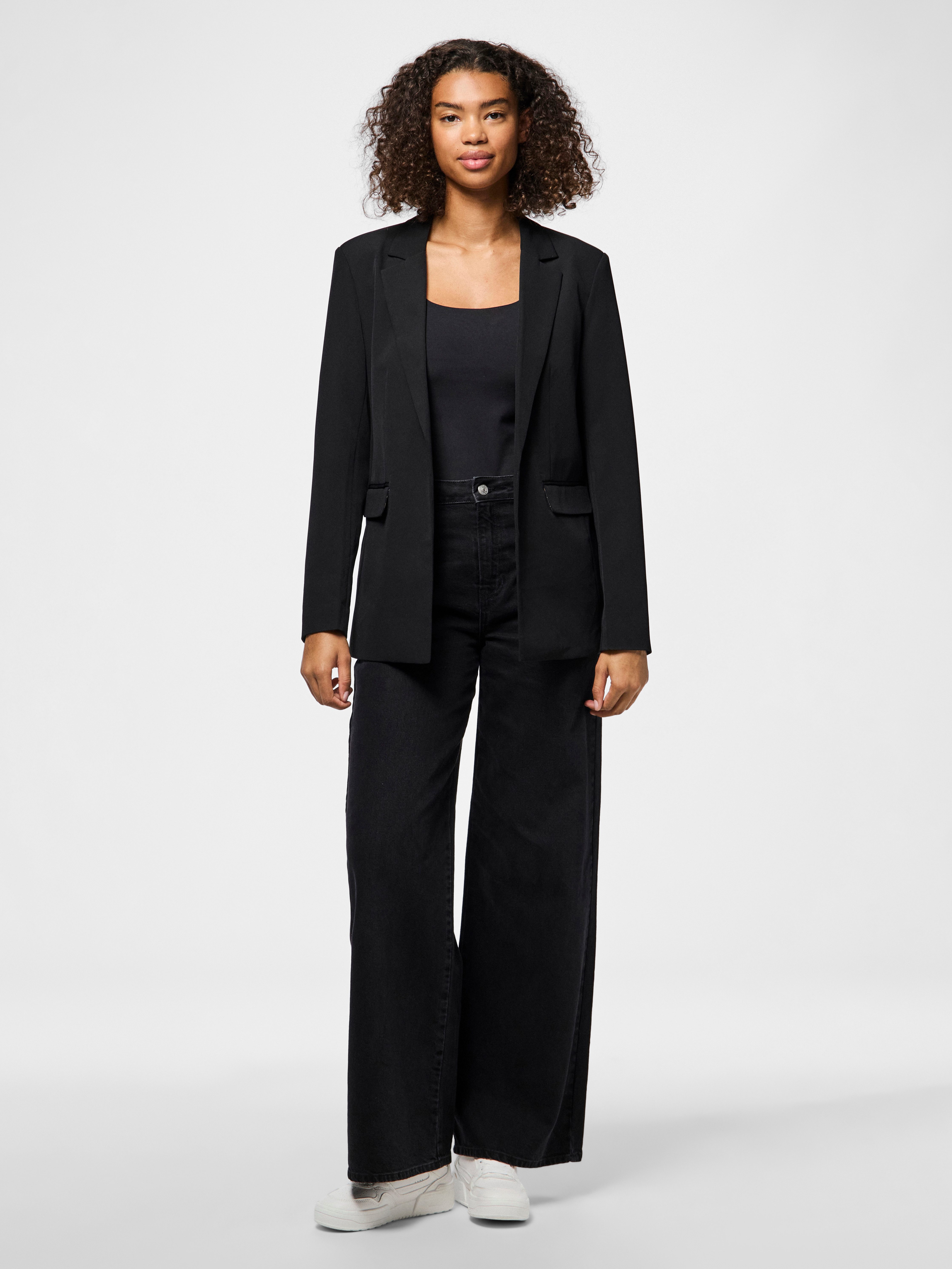 pieces Lange blazer PCBOZZY LS DETAIL BLAZER NOOS BC