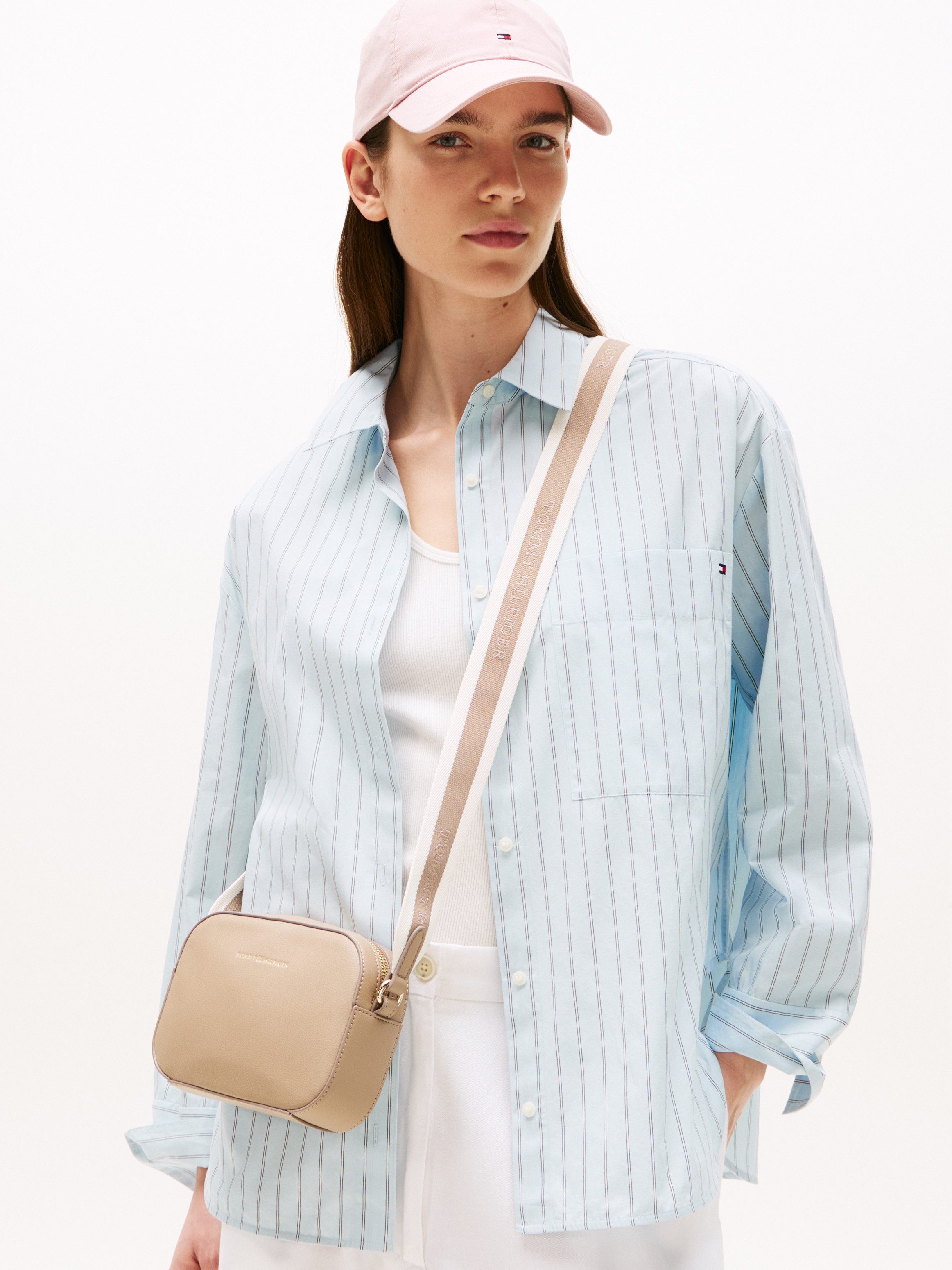 Tommy Hilfiger Schoudertas TH LOGOTAPE CAMERA BAG