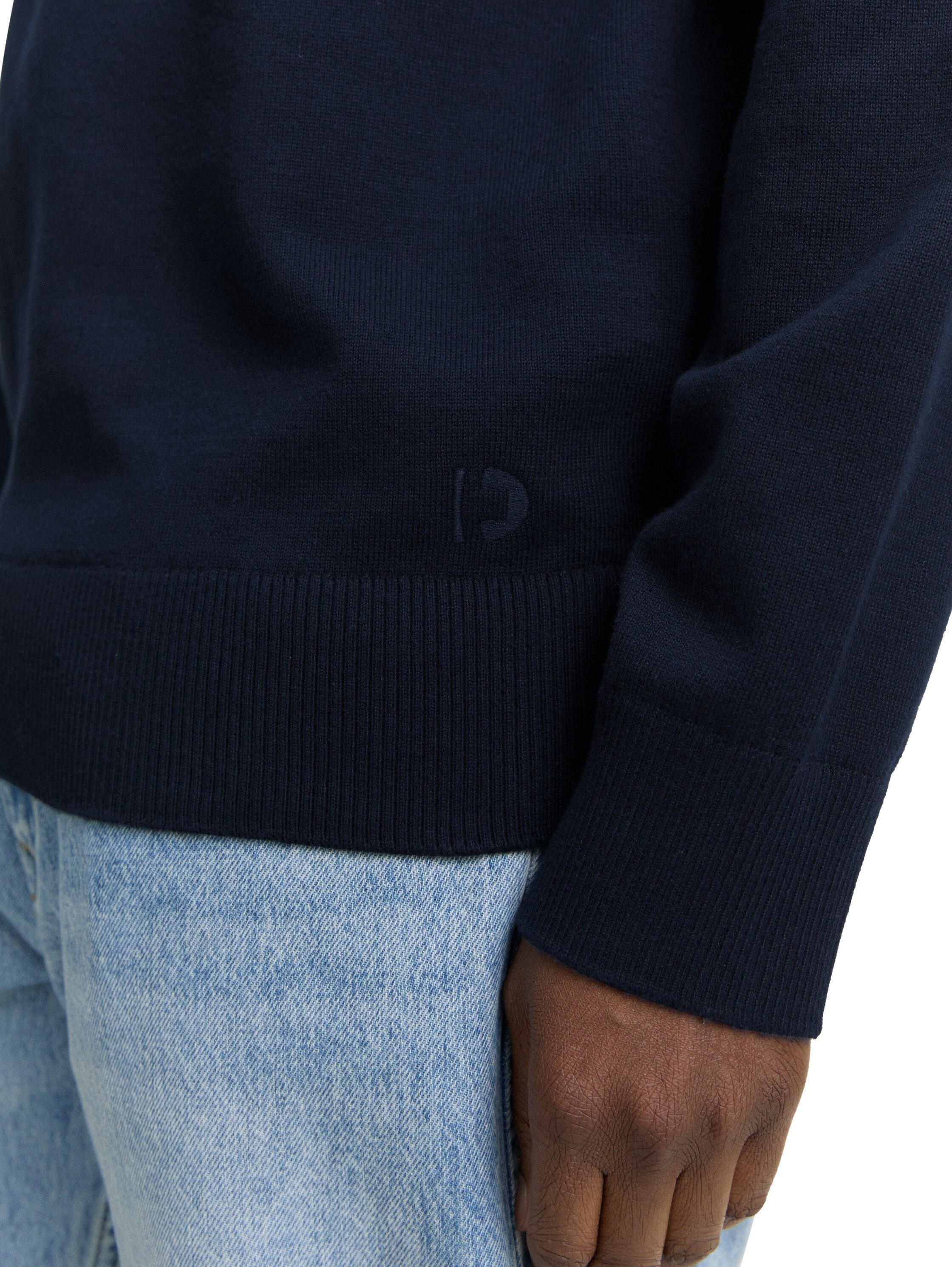 Tom Tailor Denim Gebreide trui in gemêleerde look