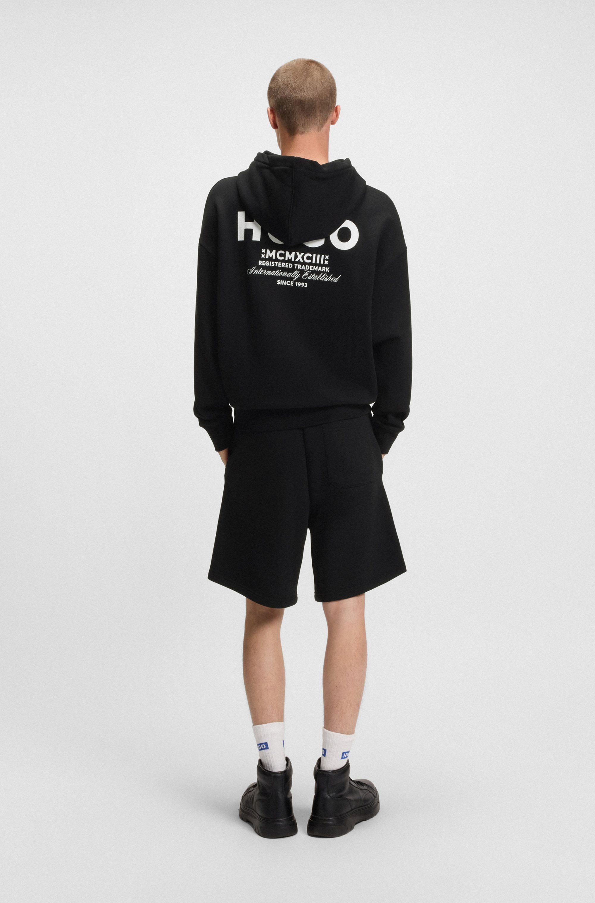 HUGO Blue Hoodie Nazardo