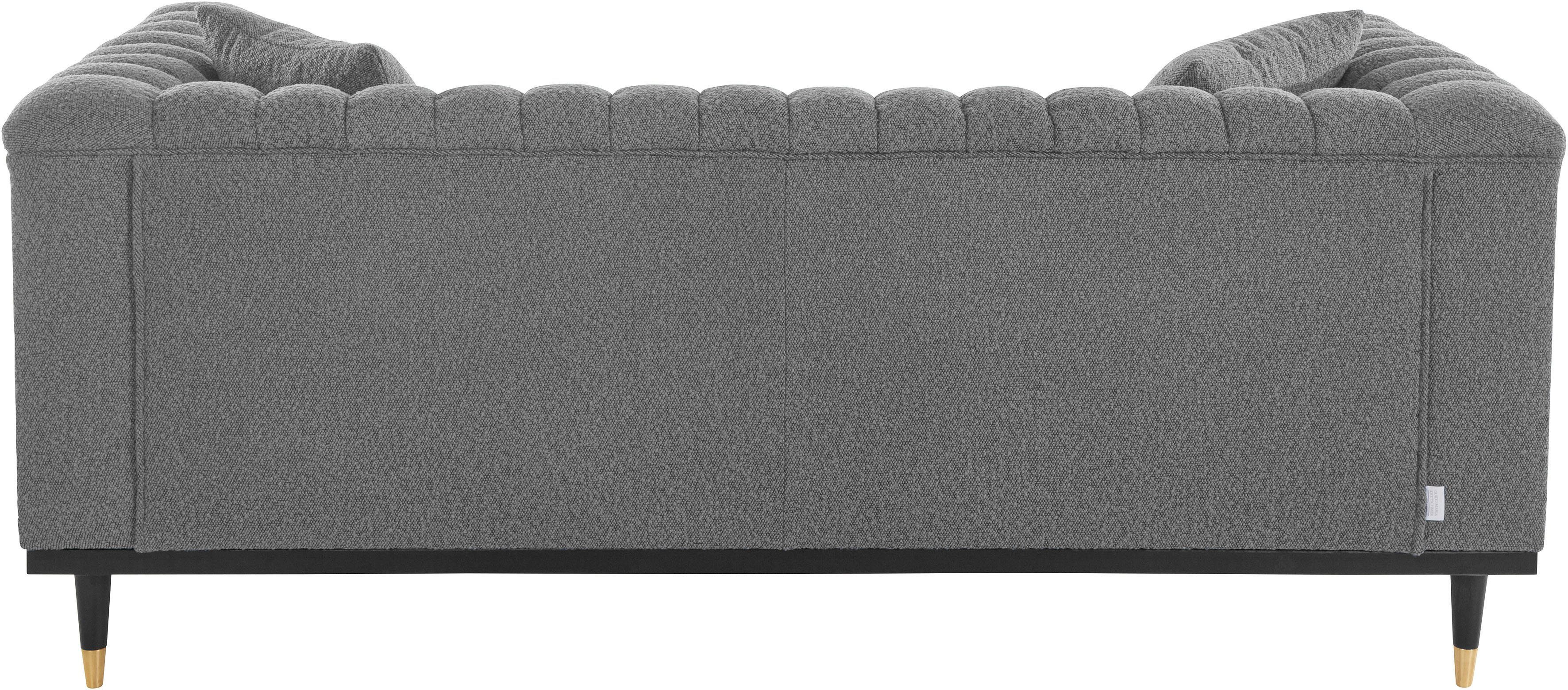 Guido Maria Kretschmer Home&Living 2-zitsbank Chamby New bouclé-structuurbekleding met stiksels bij de leuning