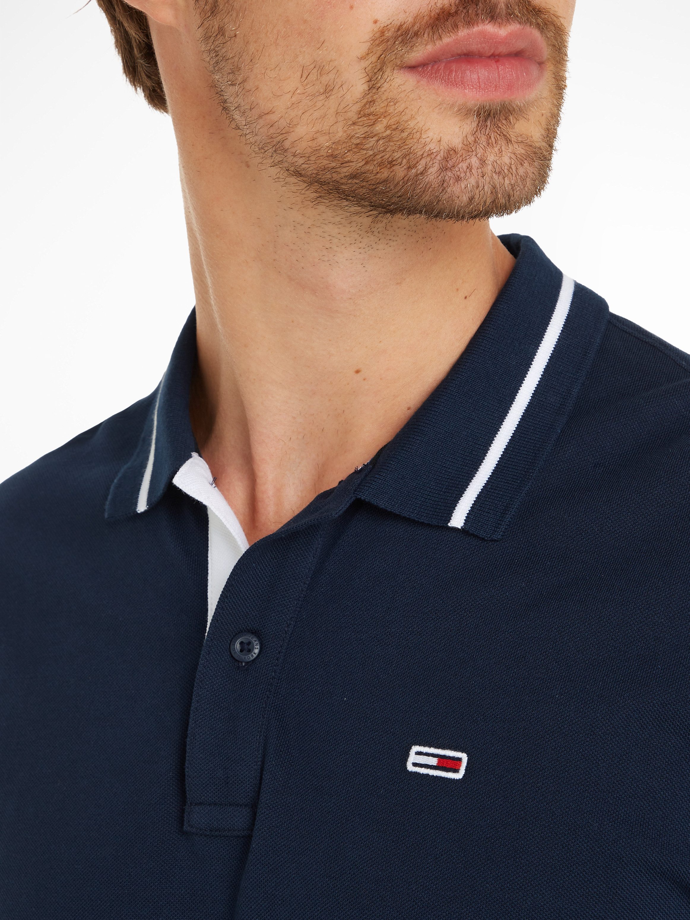 TOMMY JEANS Poloshirt TJM REG TIPPING POLO