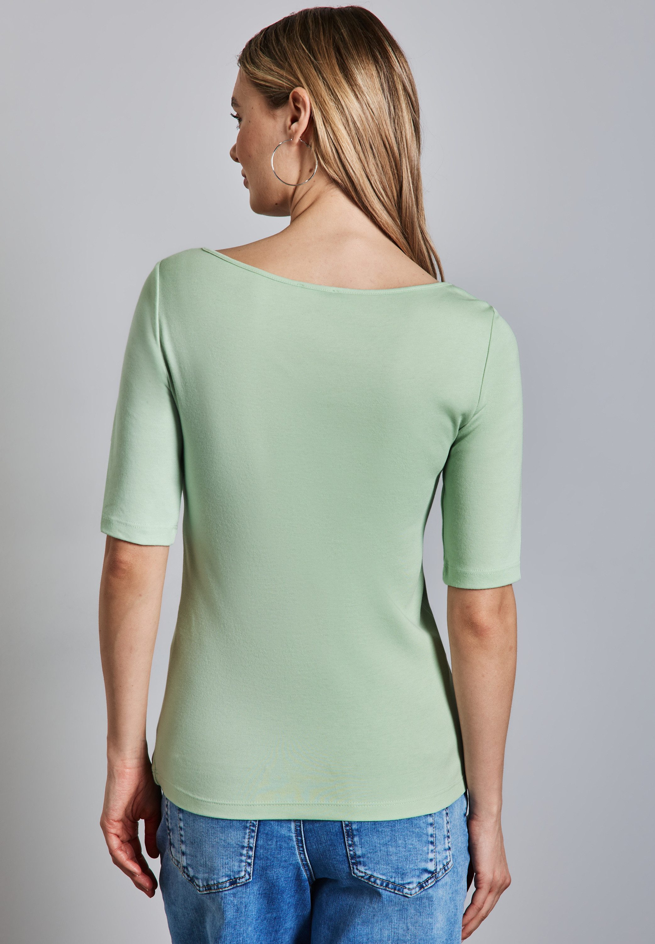 STREET ONE T-shirt Style Lanea met boothals