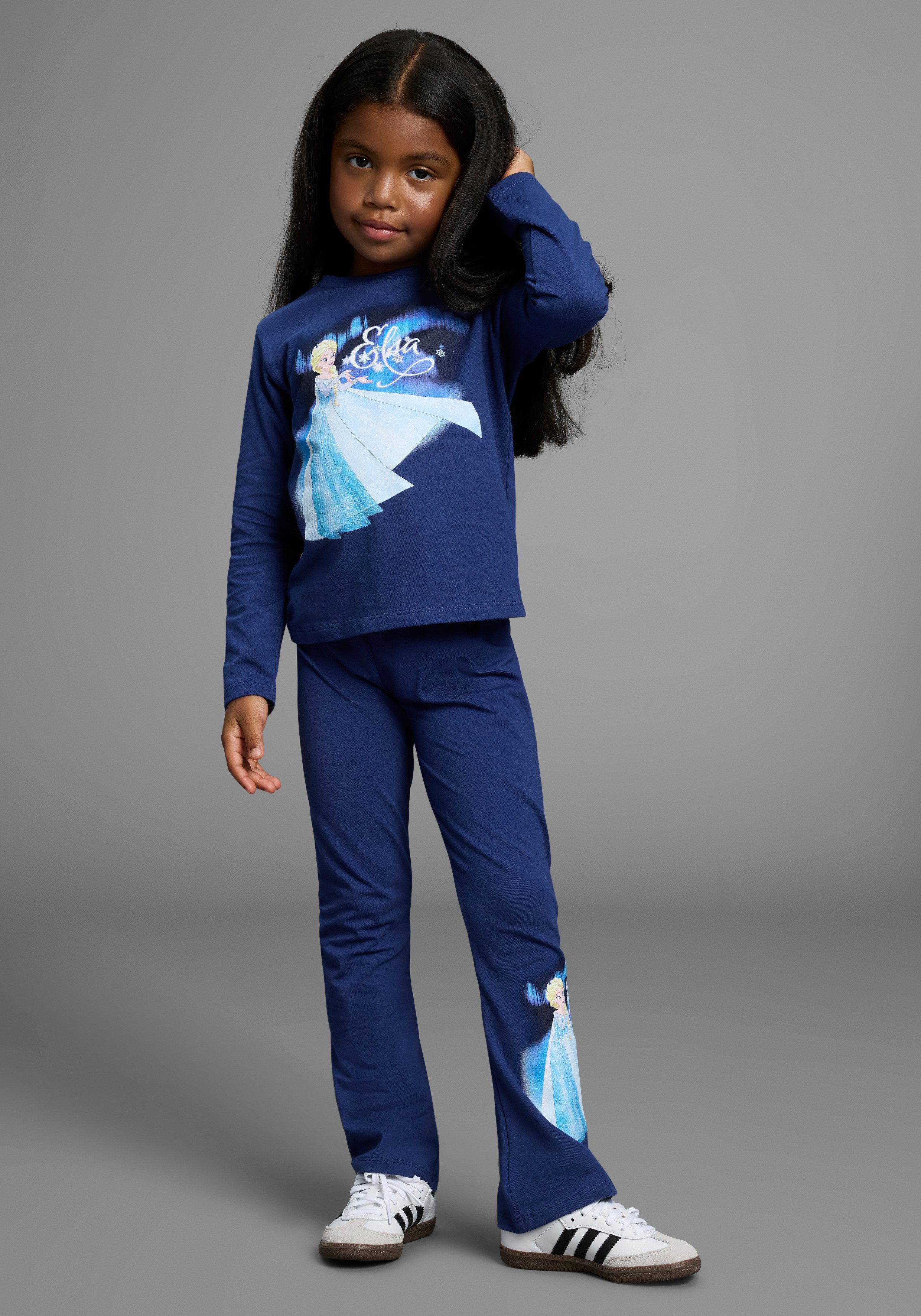 KIDSWORLD Shirt met lange mouwen & legging Disney SET Frozen: ELSA (set, 2-delig)