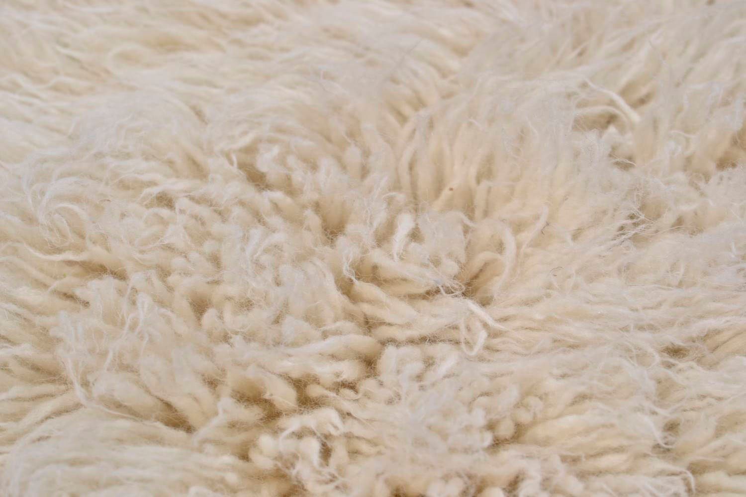 THEKO Wollen kleed Flokos 2 origineel griekse flokati, hoge pool, unikleurig, zuivere wol