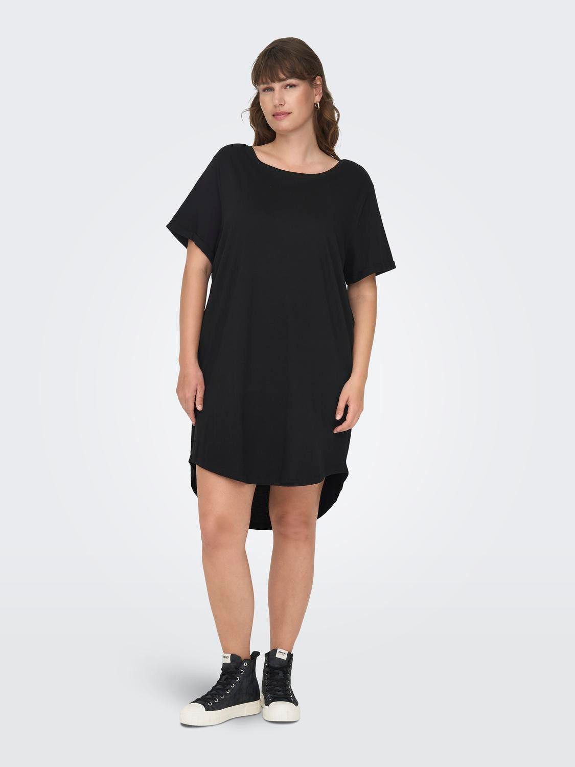 ONLY CARMAKOMA Mini-jurk CARMAY LIFE S/S DRESS JRS