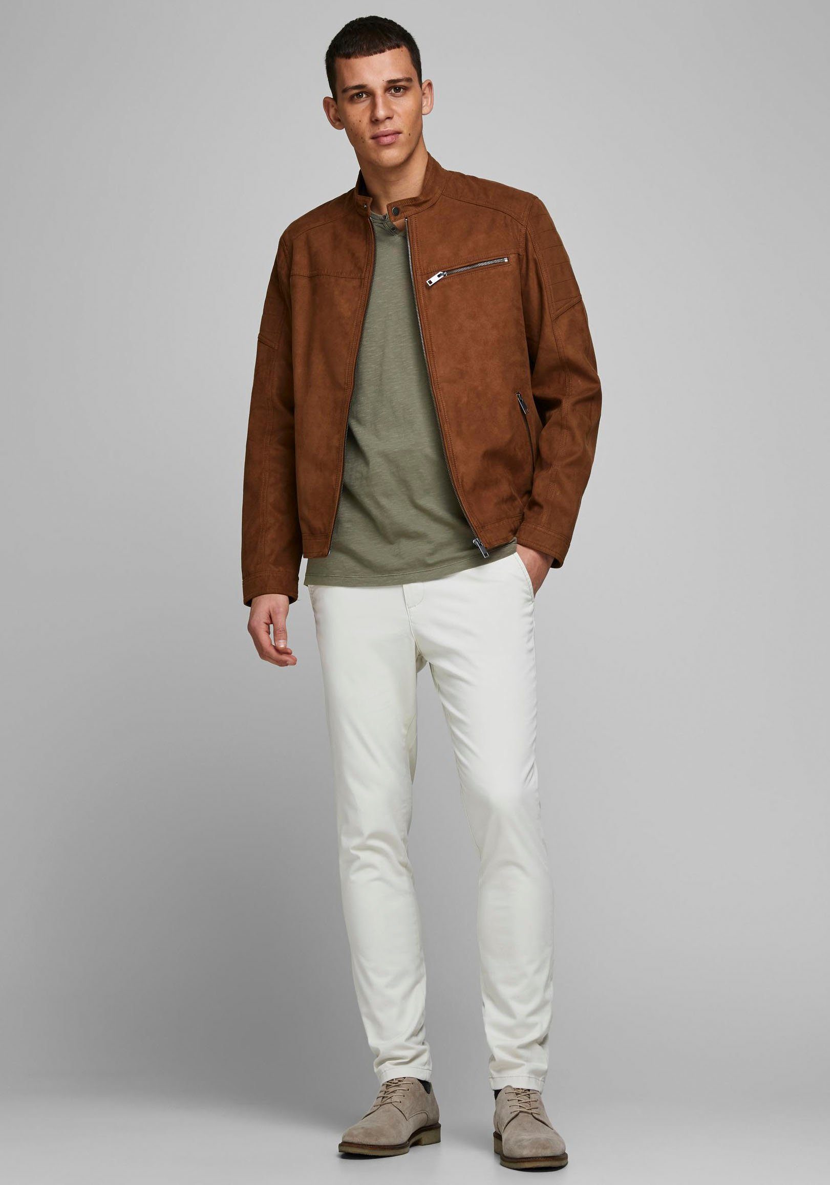 Jack & Jones T-shirt SPLIT NECK TEE