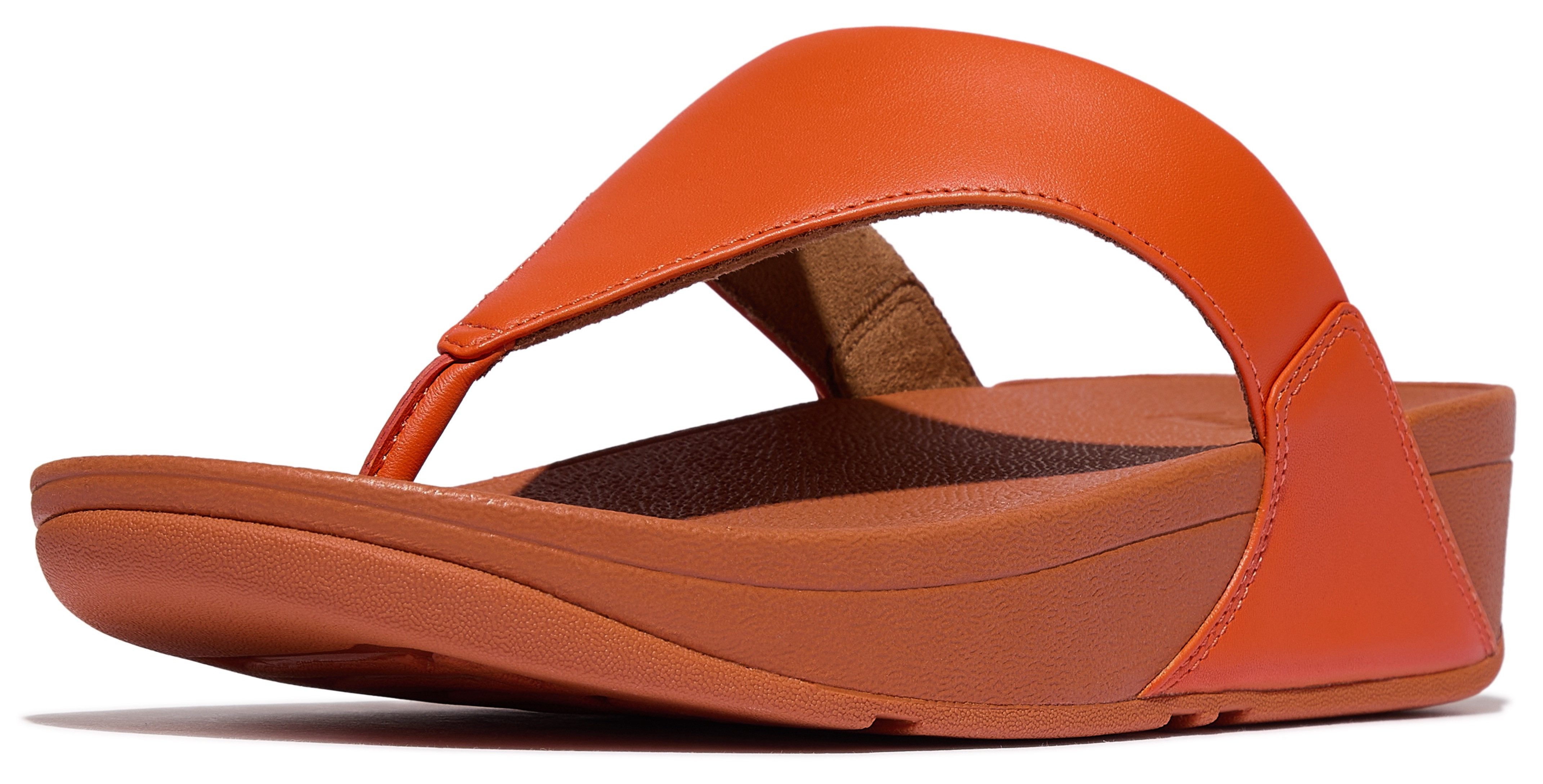 Fitflop Dianets LULU LEATHER TOEPOST , pool slides, pantoffel, badeschoen met sleehak