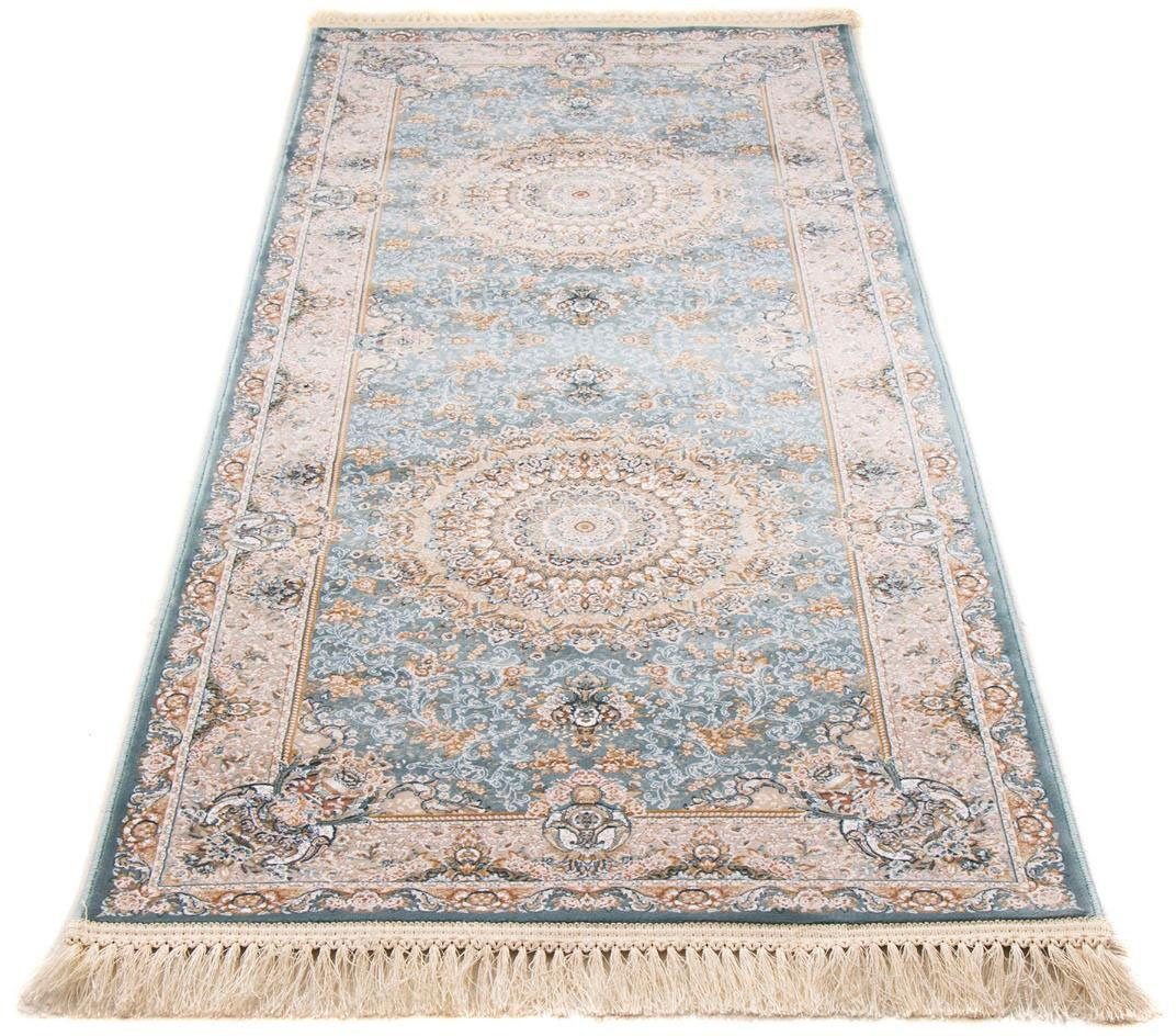 morgenland Loper Suzan lopers maat 80 cm x 200 cm x 7 mm groen