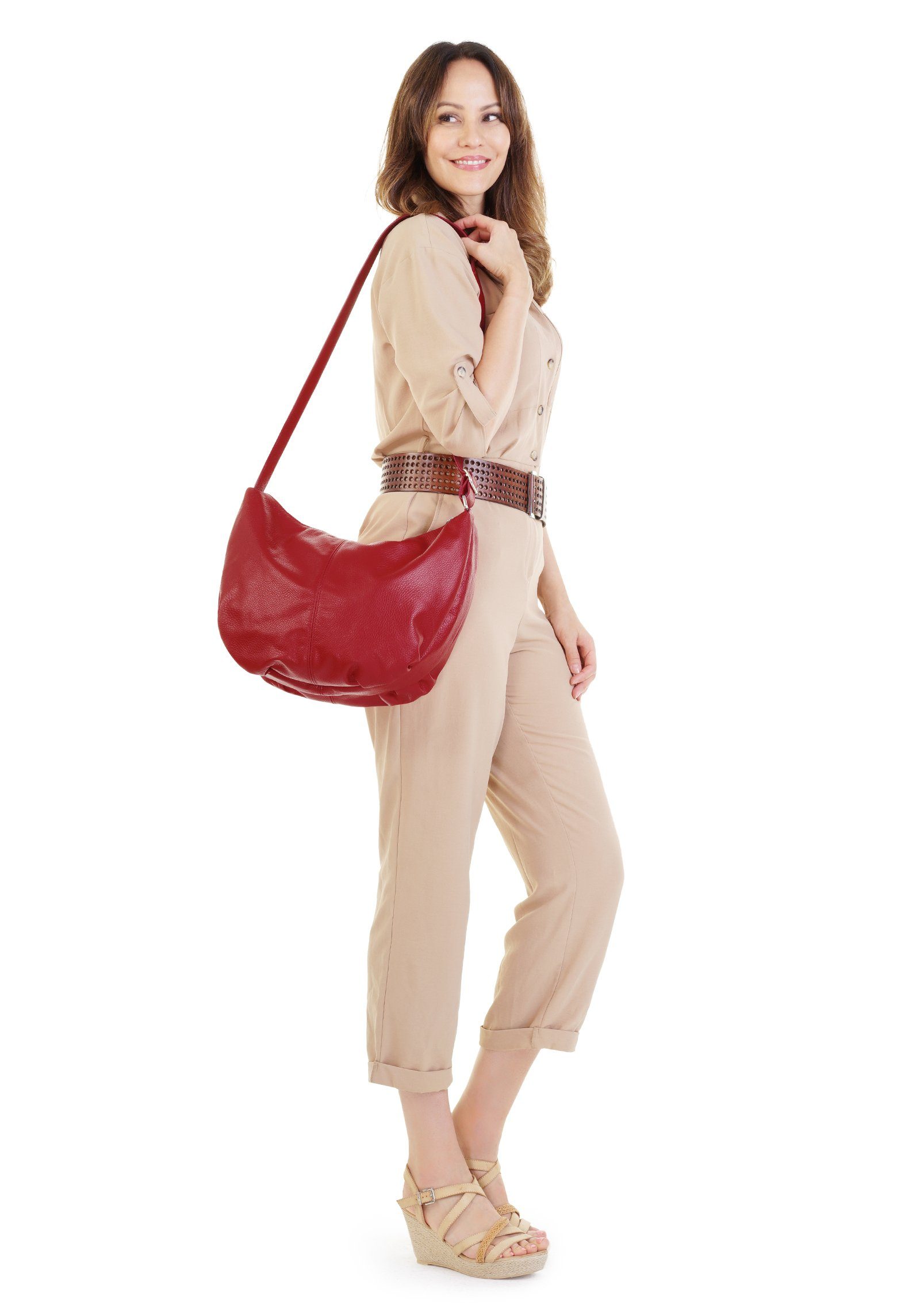 Samantha Look Shopper echt leer, made in italy