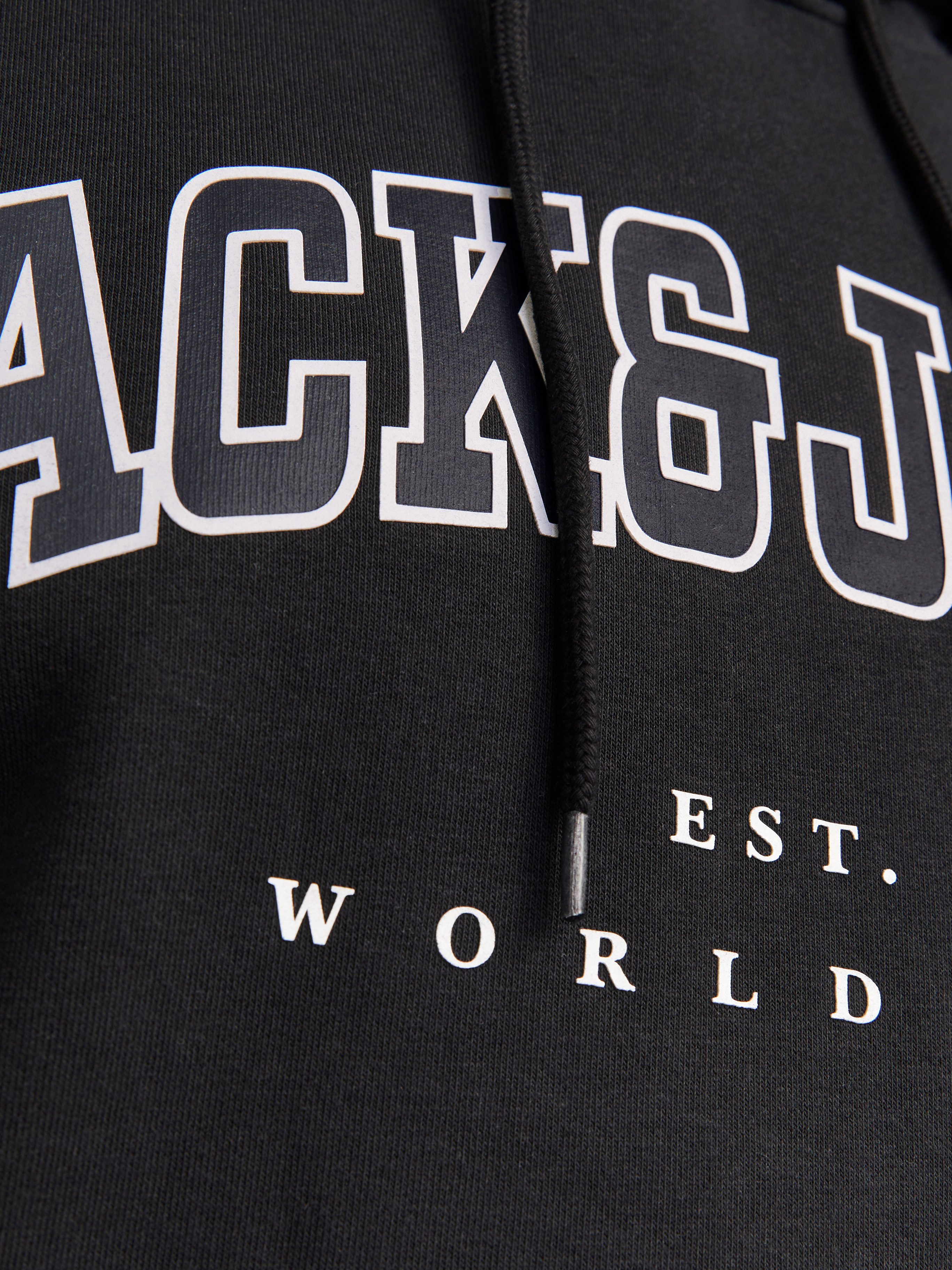 Jack & Jones PlusSize Hoodie JJECALEB VARSITY SWEAT HOOD NOOS PLS