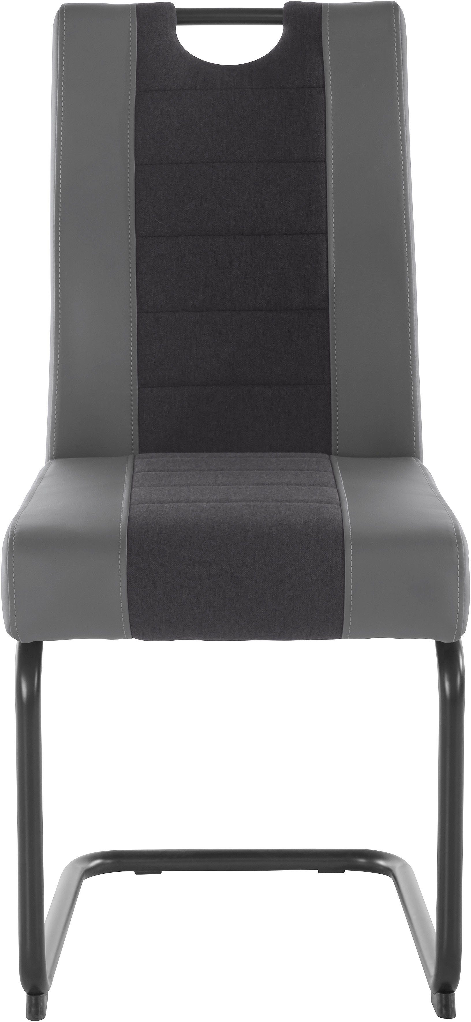 HELA Eetkamerstoel Erika S 2 of 4 stuks, comfortabele bekleding met binnenvering, sledestoel (set)