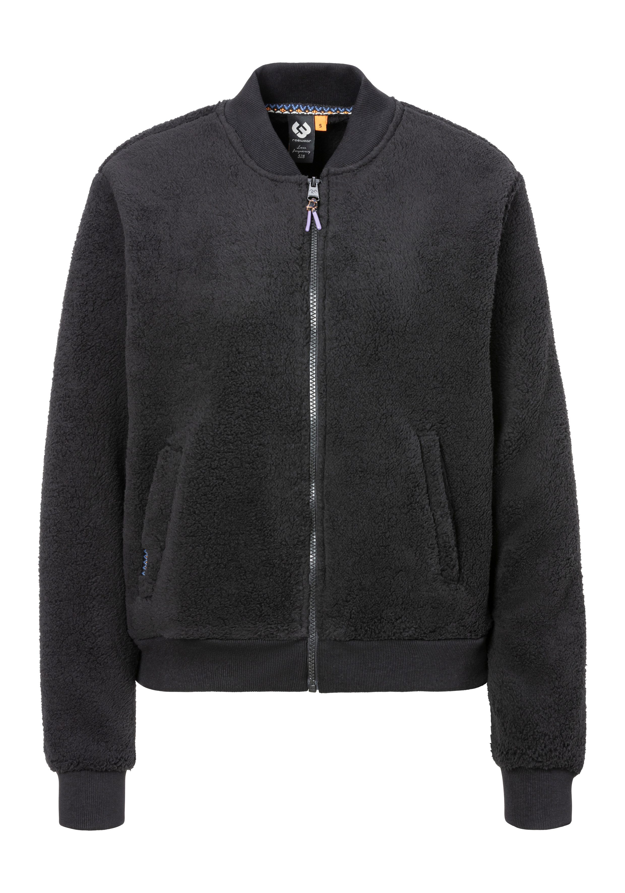 Ragwear Sweatvest CAIRRO van zacht teddypluche