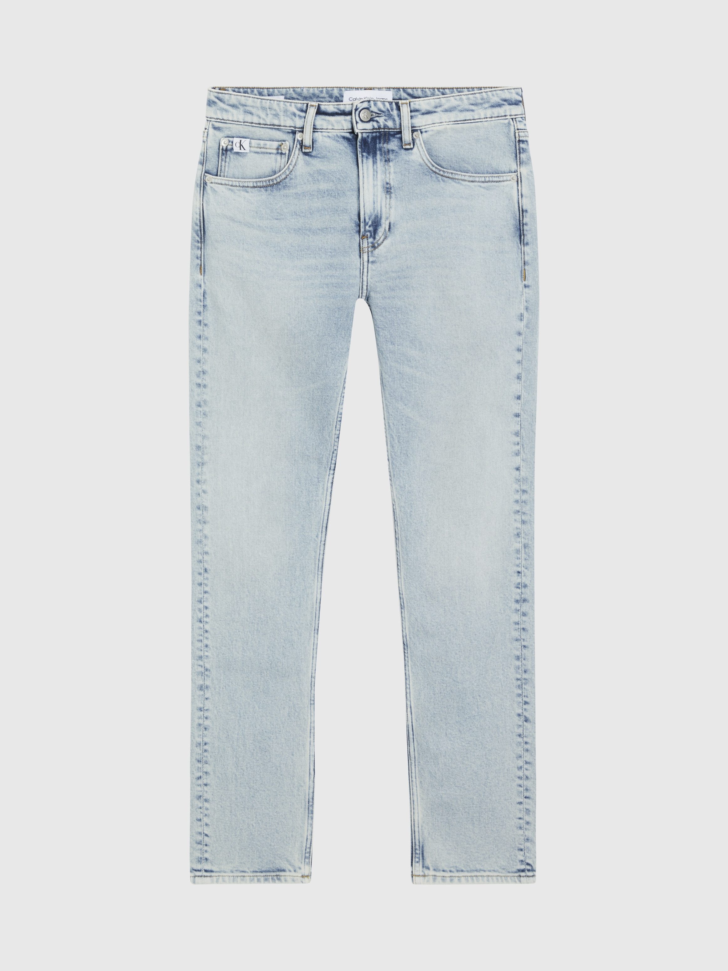 Calvin Klein Slim fit jeans SLIM TAPER in een klassiek 5-pocketsmodel