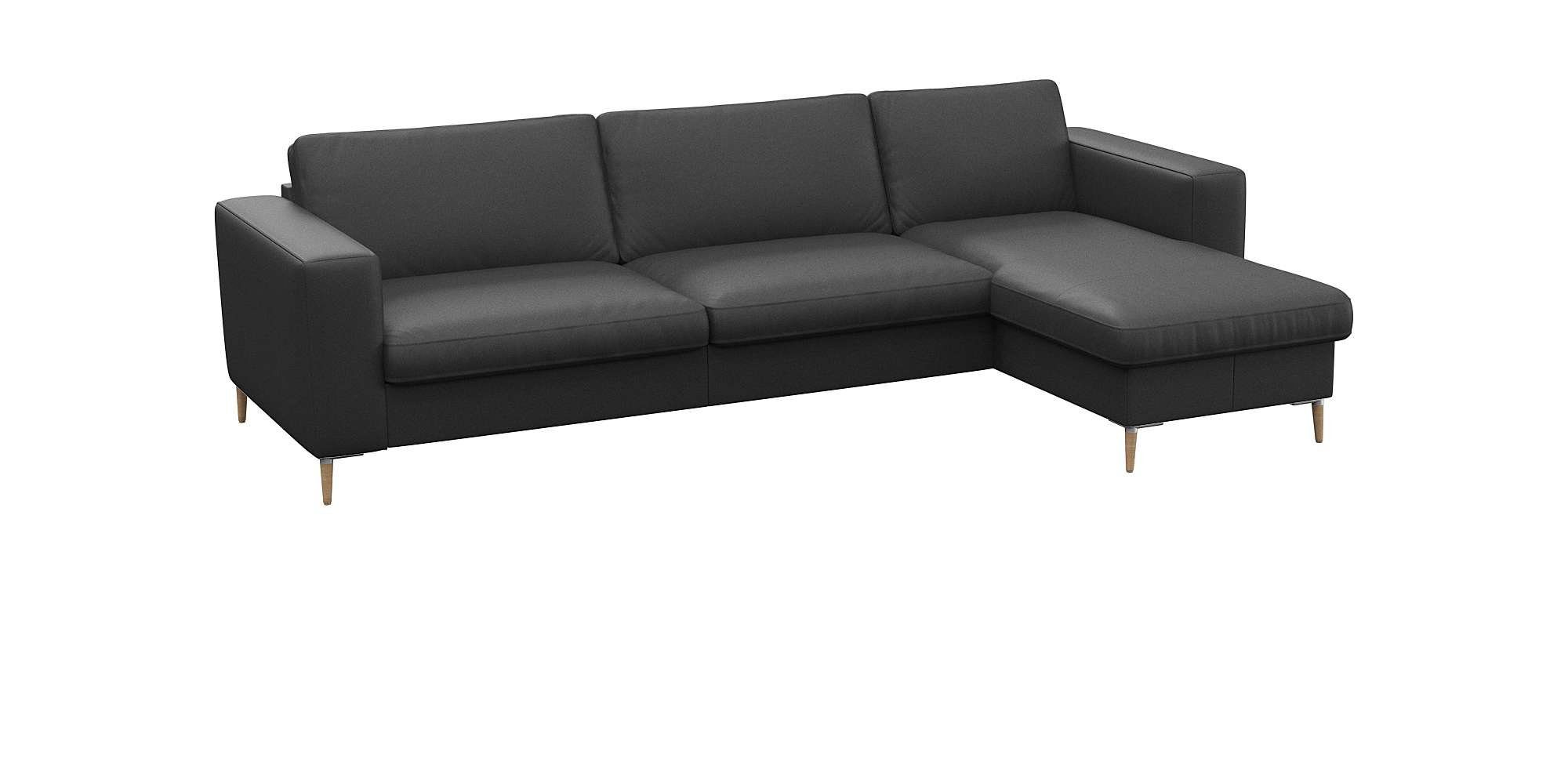 FLEXLUX Hoekbank Fiore, super zitcomfort door koudschuim in de zitting, L-vorm