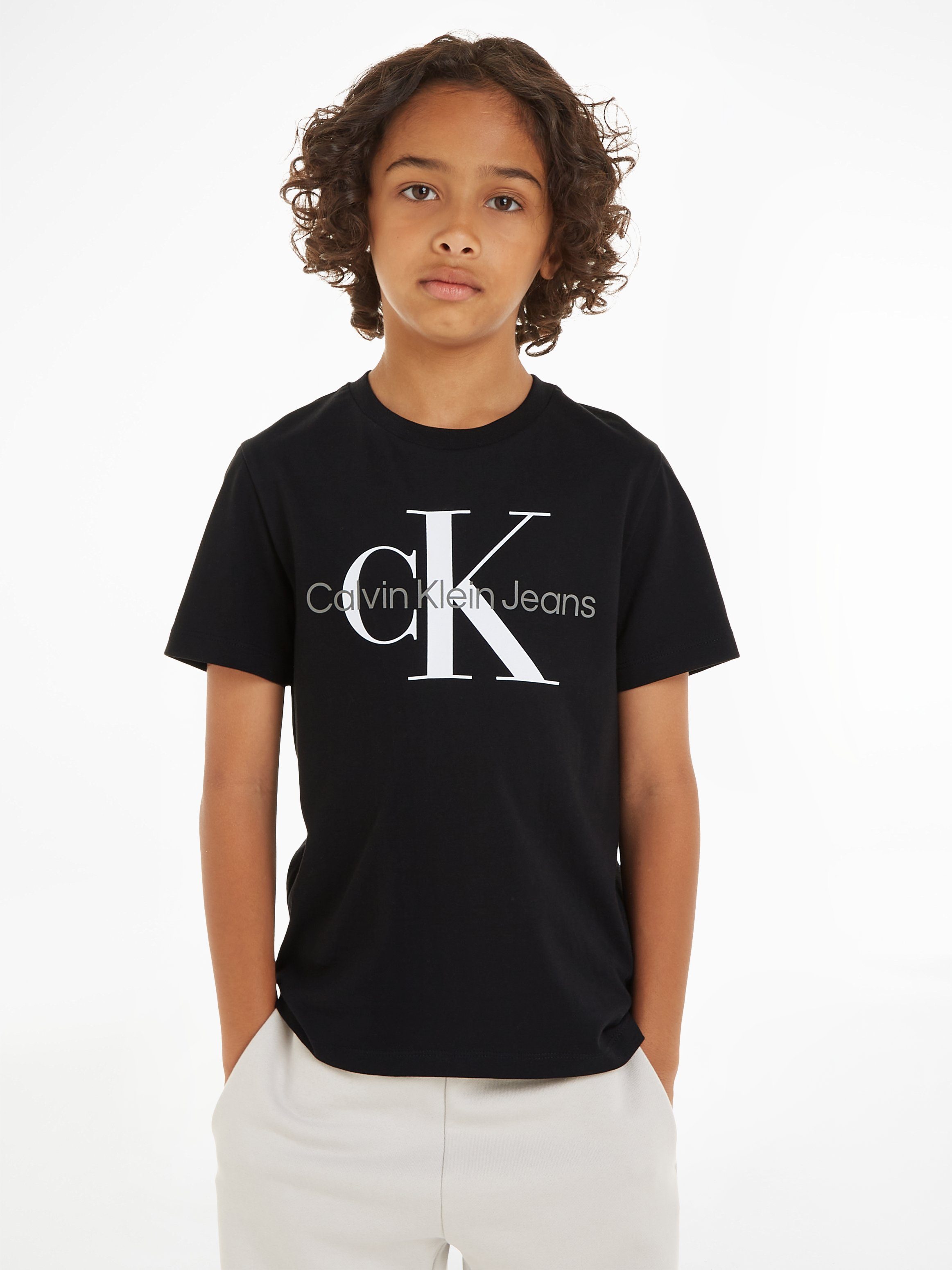 Calvin Klein T-shirt CK MONOGRAM SS T-SHIRT voor kinderen tot 16 jaar