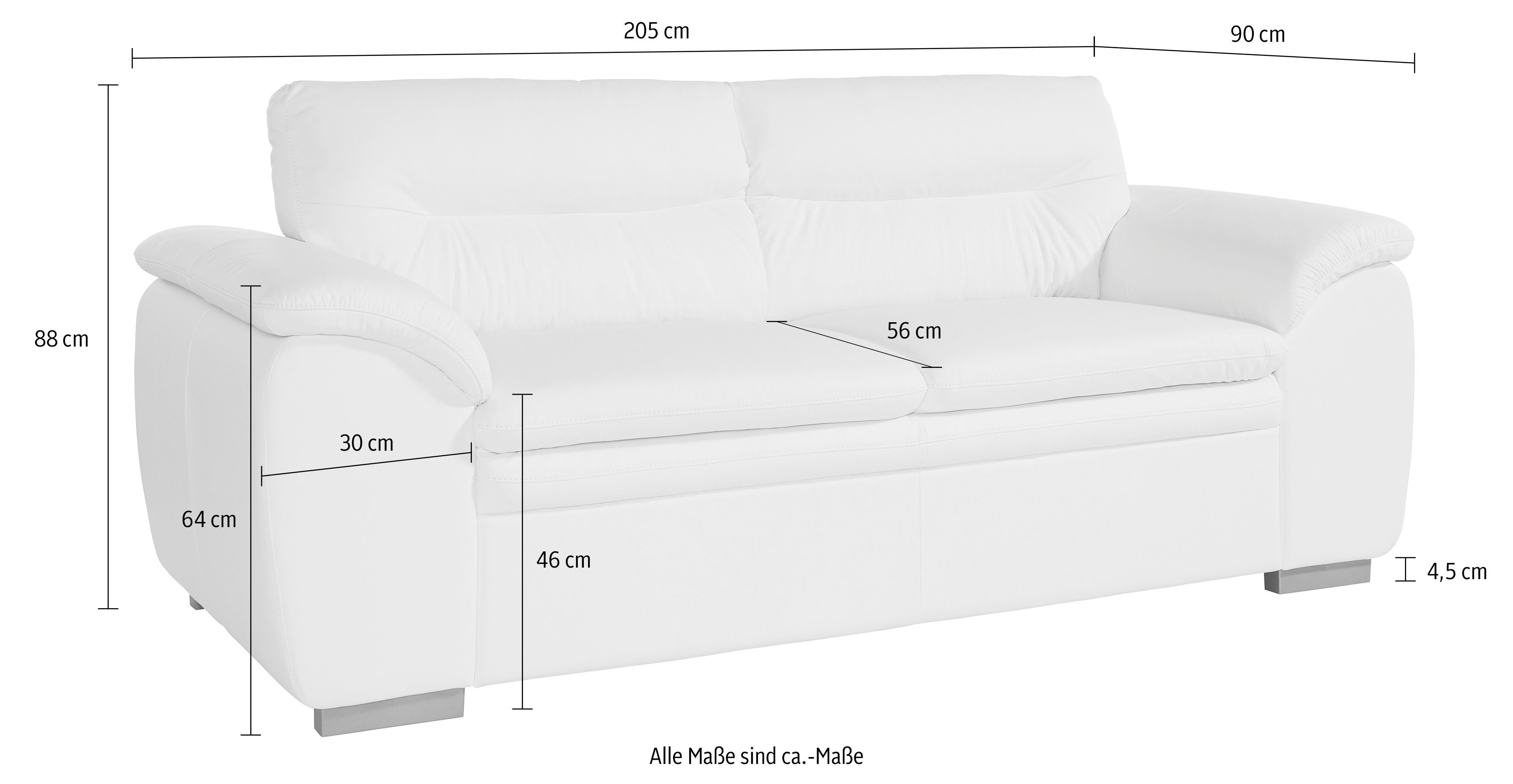 COTTA 2,5-zitsbank Leandra