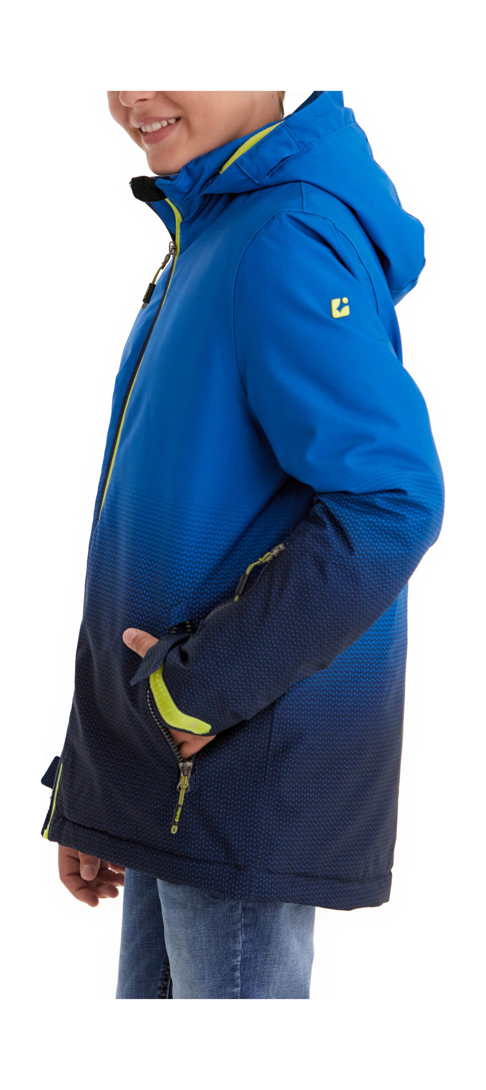Killtec Outdoorjack Lynge BYS JCKT E Waterdichte functionele jas met sneeuwvanger en cool ontwerp