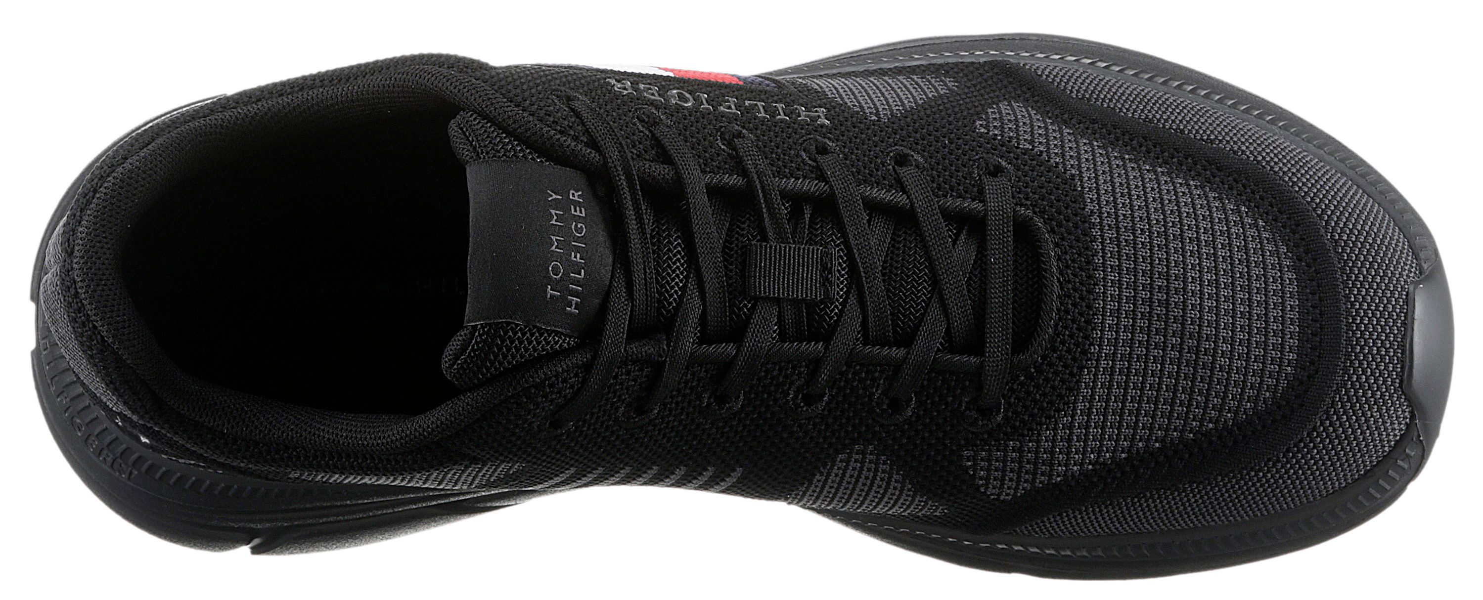 Tommy Hilfiger Sneakers MODERN RUNNER KNIT EVO ESS Vrijetijdsschoenen, lage schoen, veterschoen in comfortabele vorm