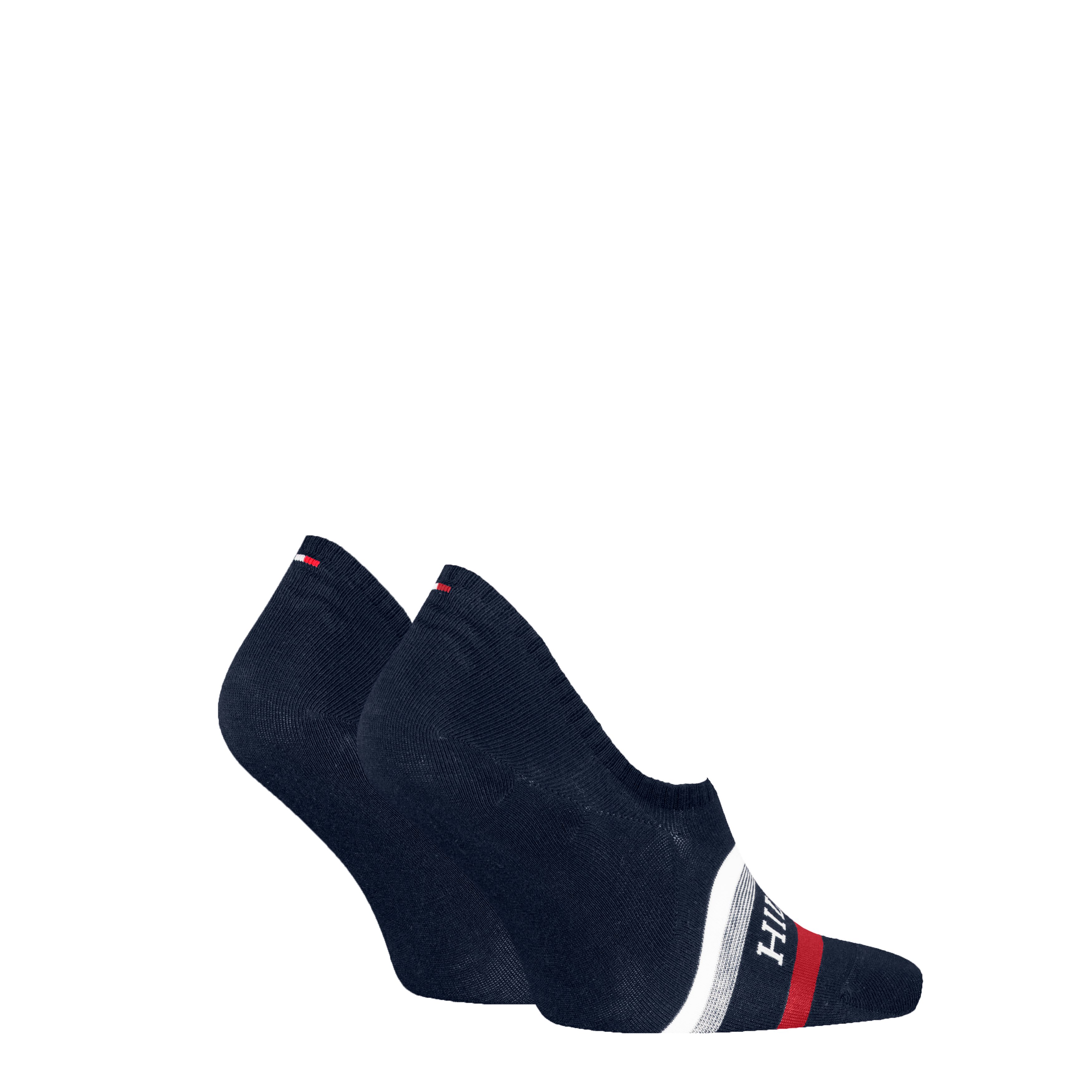 Tommy Hilfiger Enkelsokken TH MEN FOOTIE 2P HILFIGER TAB (Set van 2)