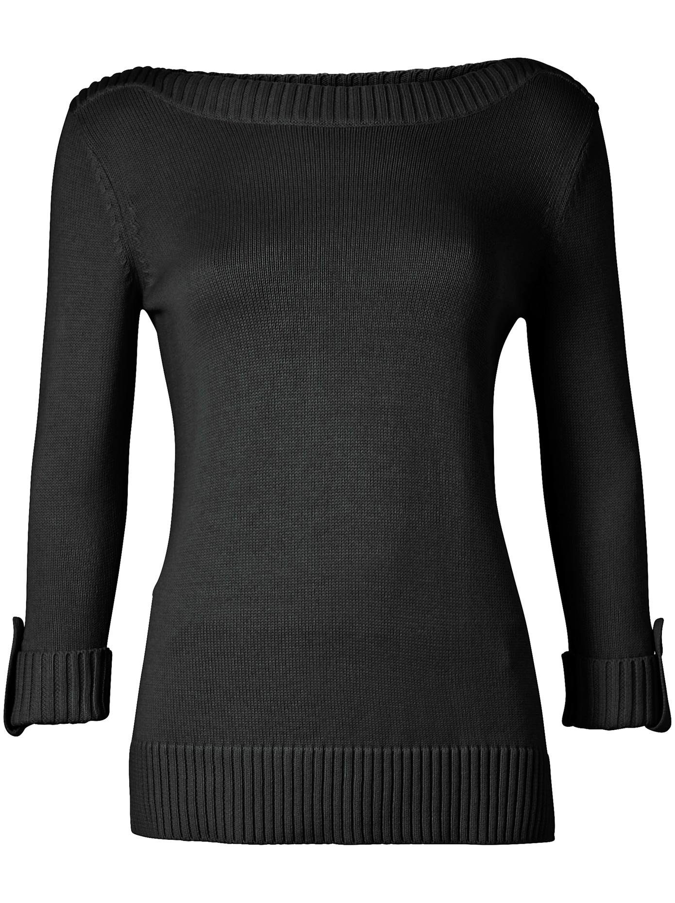 Casual Looks Trui met 3/4 mouwen Trui