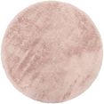 paco home vloerkleed soft 380 heerlijk zacht vloerkleed - bijzonder zacht, unikleuren, ideaal in de woonkamer  slaapkamer roze