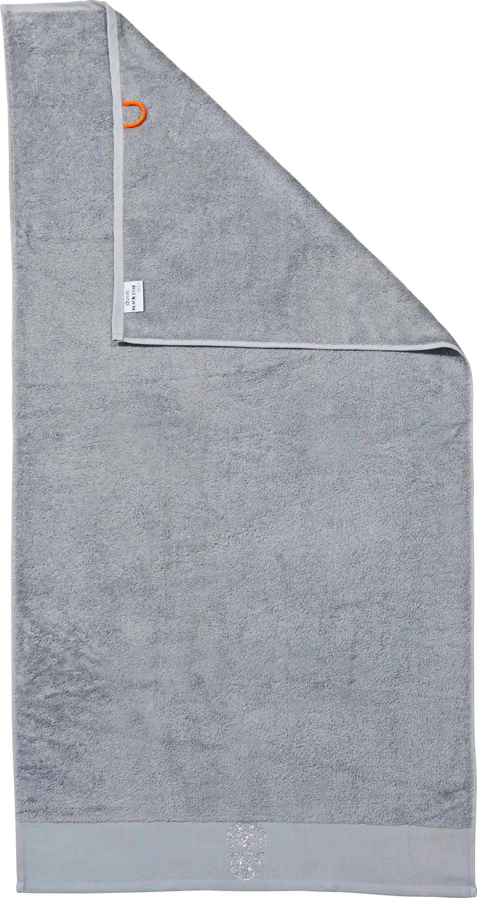 done.® Douchelaken Stone met strassteentjes, verschillende motieven (1 stuk)