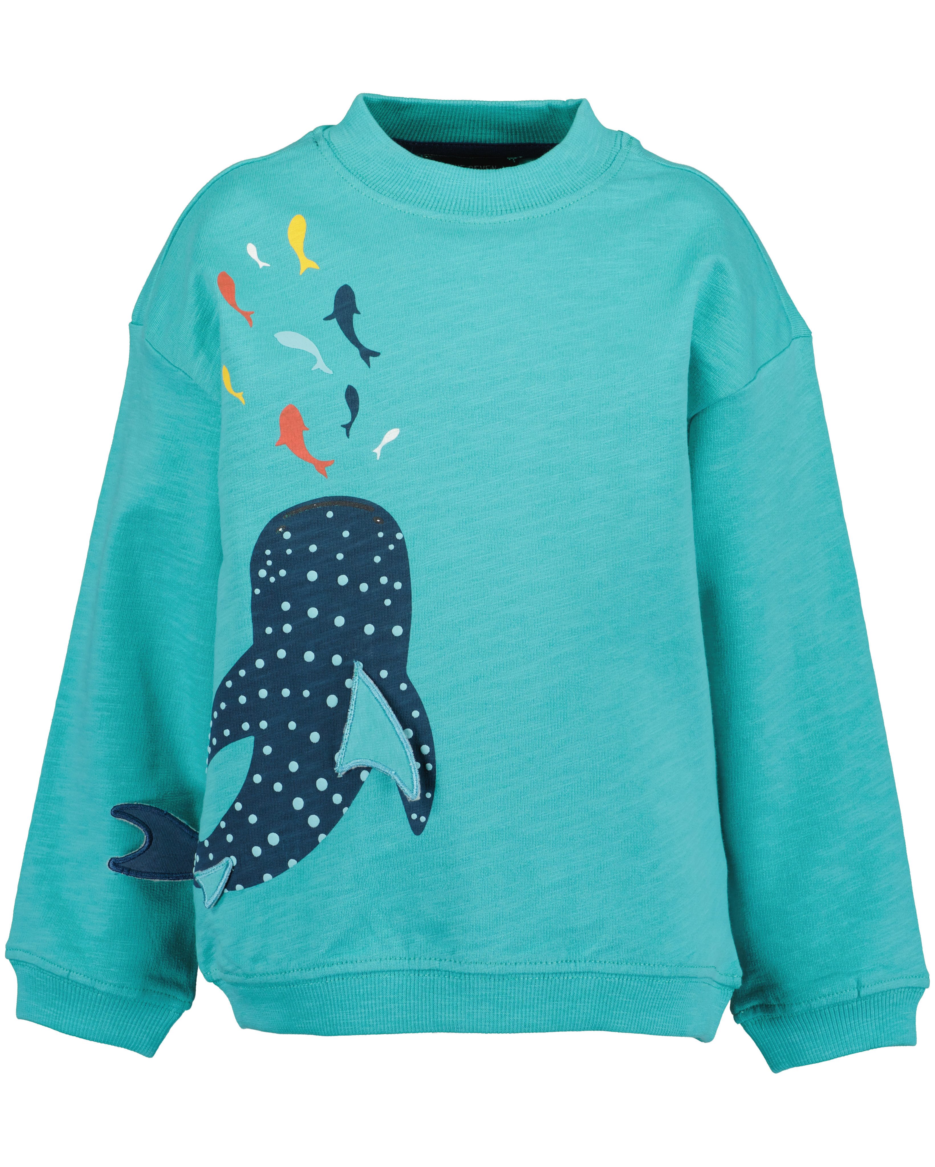 Blue Seven Sweatshirt jongens sweatshirts maat 98 groen
