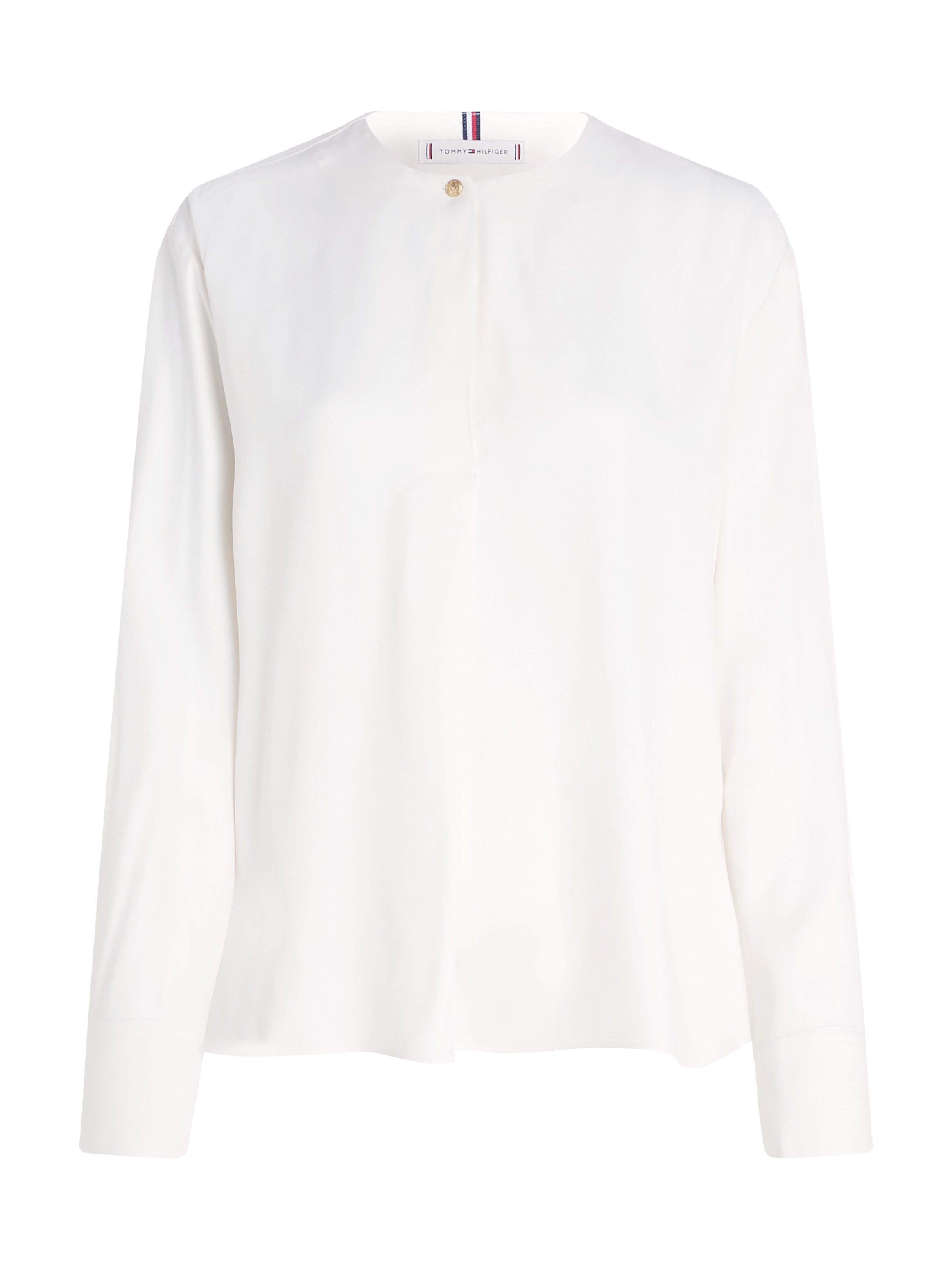Tommy Hilfiger Blouse met lange mouwen met gestempeld logo