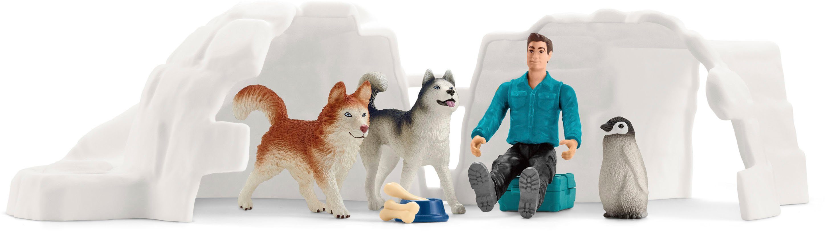 Schleich® Speelwereld Wild Life, Antarctica expeditie (42624)