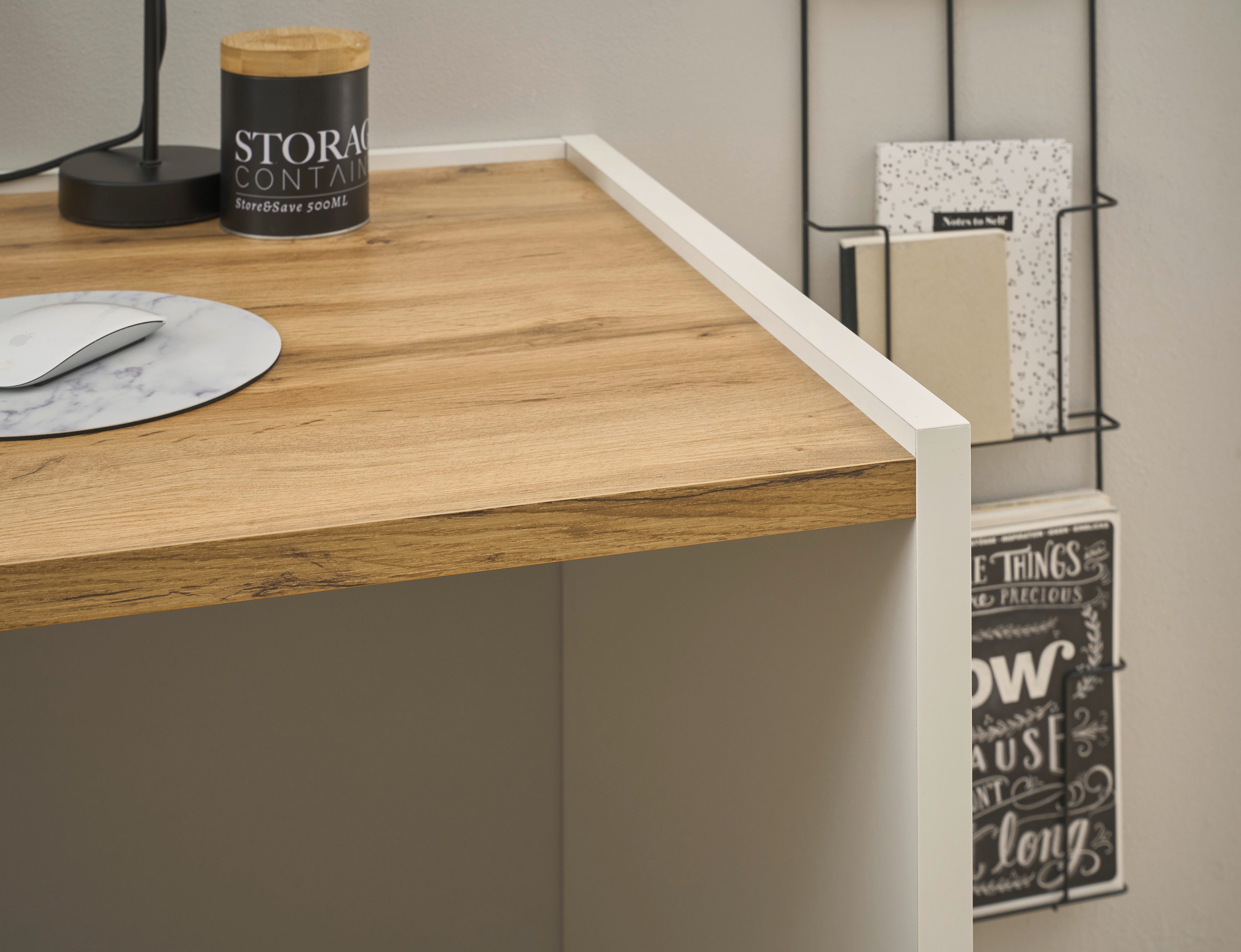 INOSIGN Bureau City/Giron moderne computertafel, gezellige thuiswerkplek, breedte 80 of 143 cm