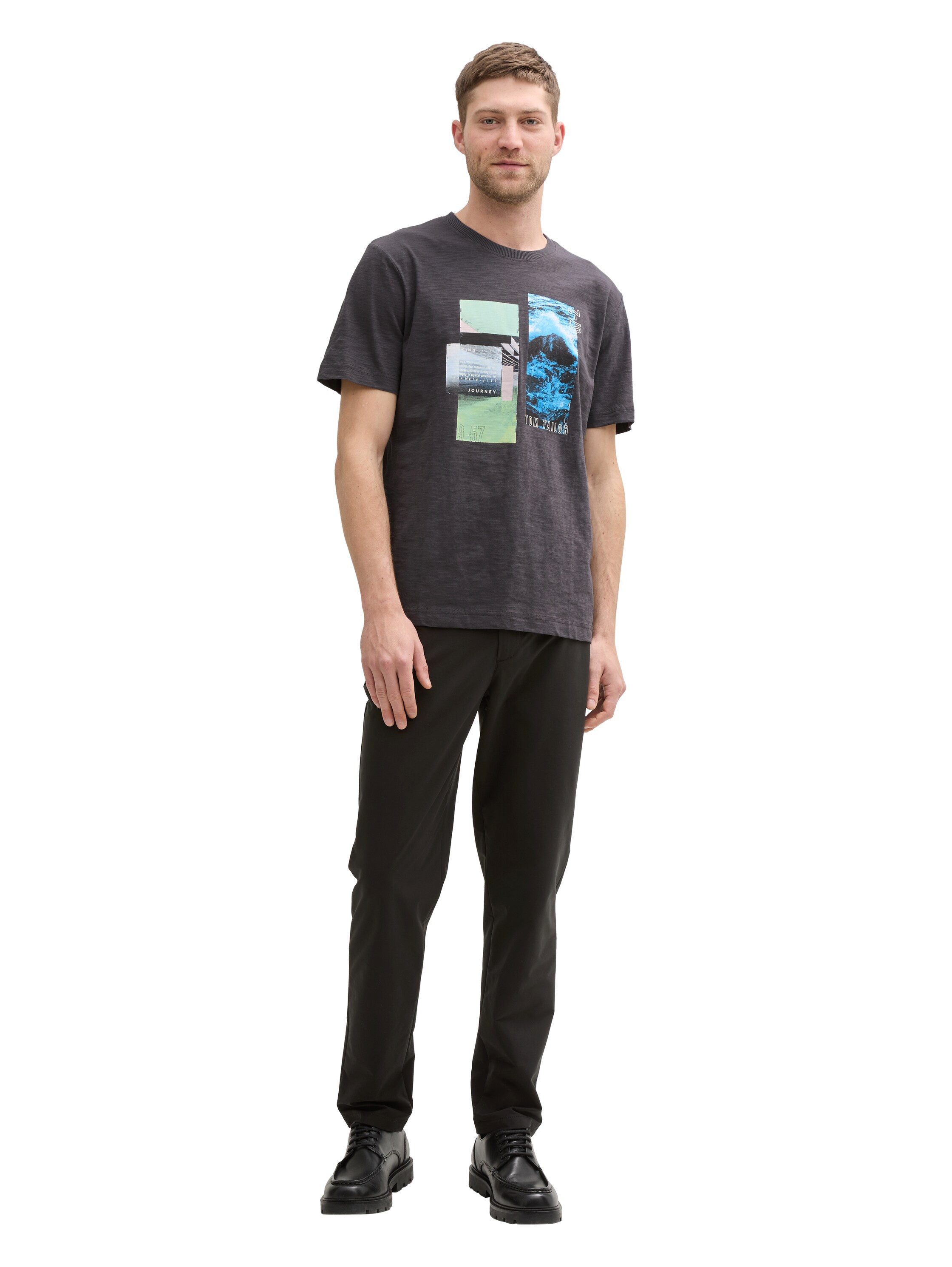 Tom Tailor T-shirt met frontprint
