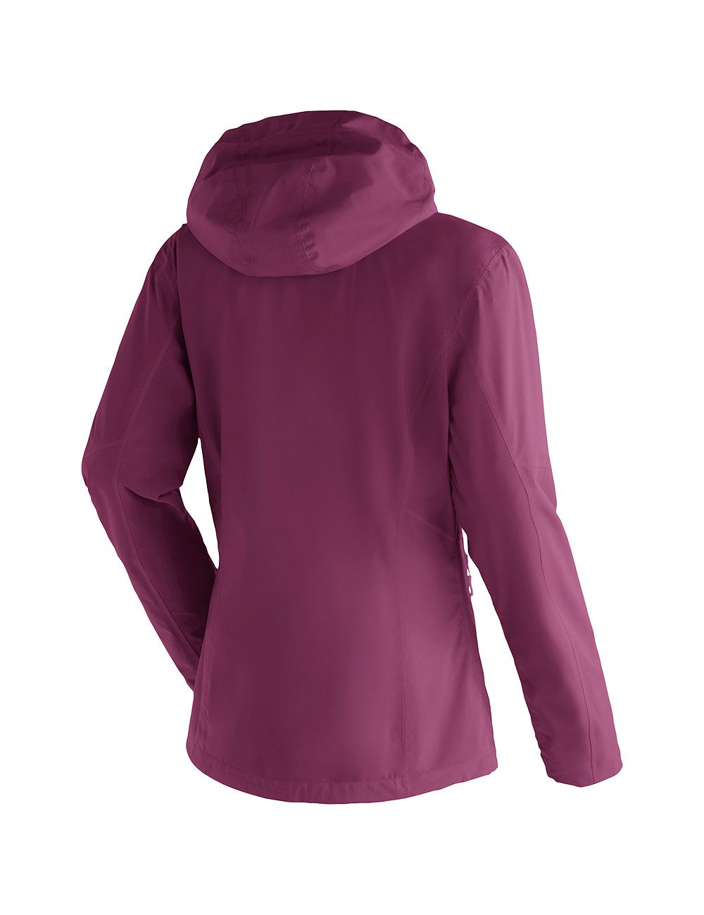 Maier Sports Outdoorjack Metor rec W Dames regenjack met capuchon, waterdicht, 2 buitenzakken, binnenzak