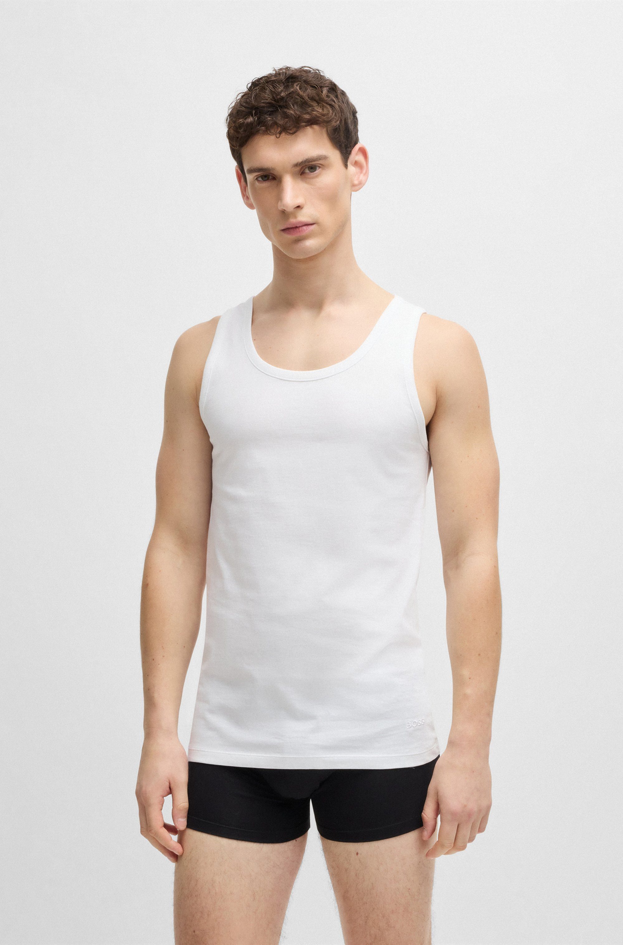 BOSS Hemd Tank Top 3P CO (set, 3 stuks)