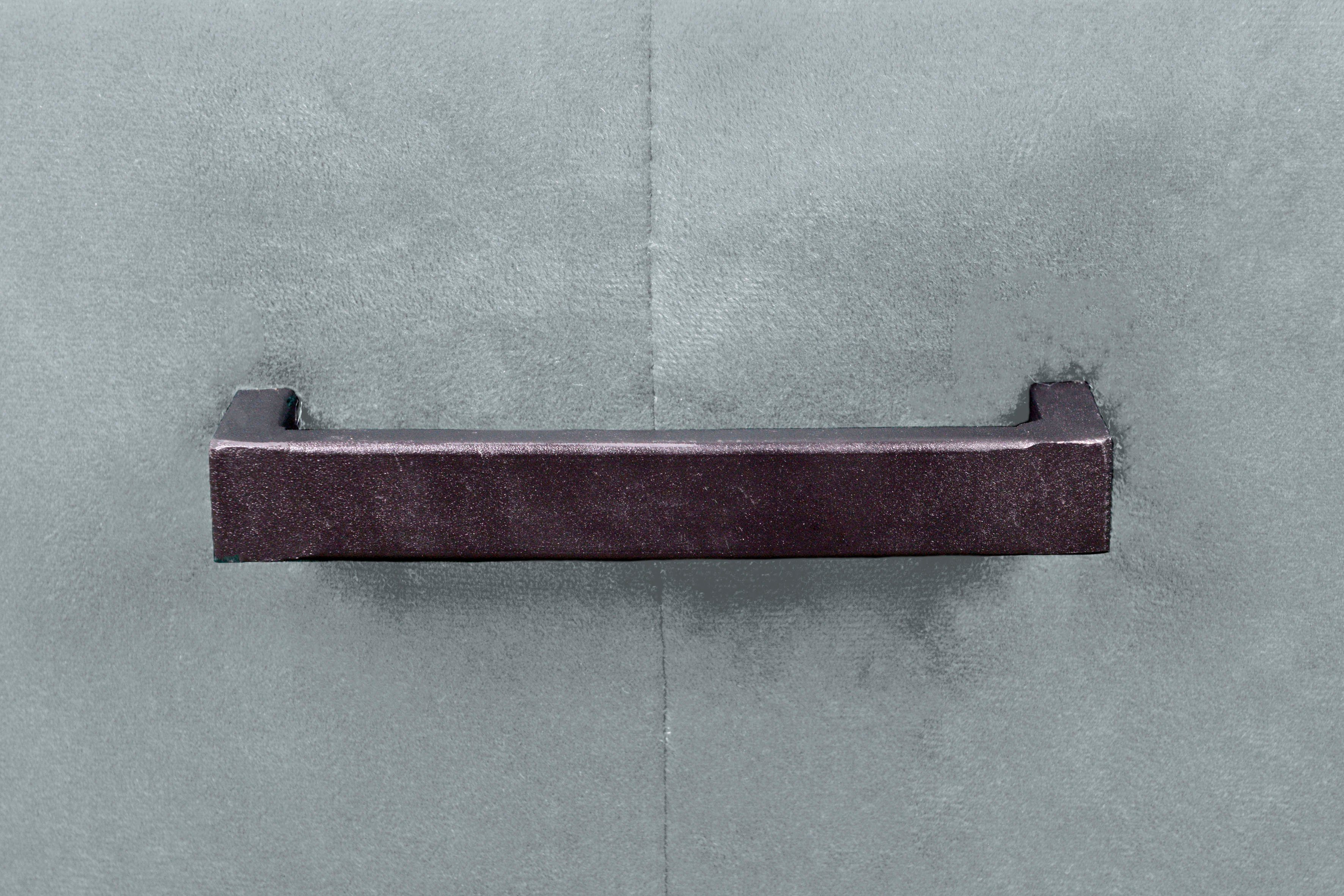 Kayoom Stoel Eaden 225 2-pack, fluweelachtige stofbekleding, paspel van kunstleer stijlvol, onderhoudsvriendelijk, eigentijdse kleurstelling, fluweelachtige stofbekleding (set, 2 stuks)