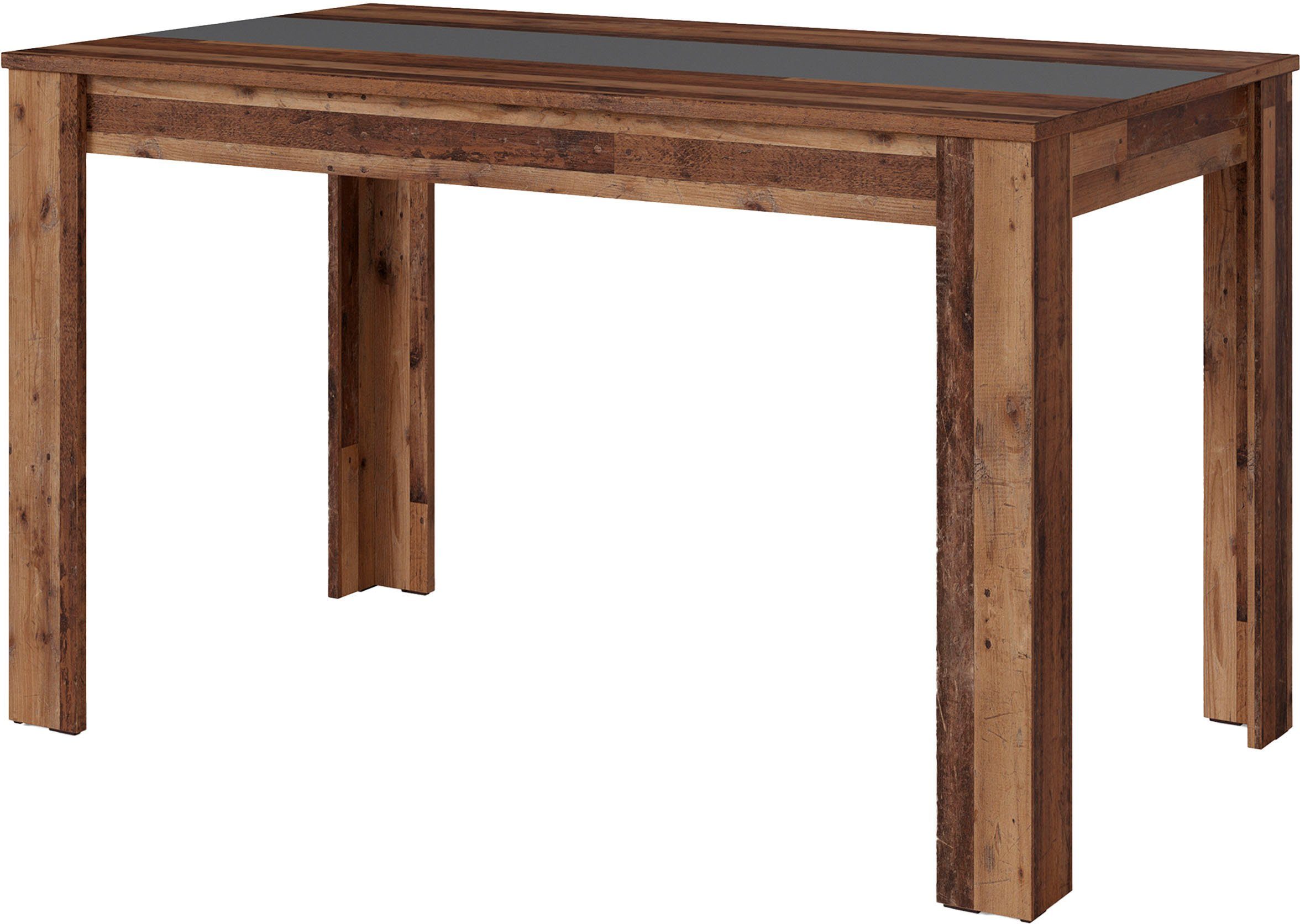 byLIVING Eettafel Nori Breedte 120, 140 of 160 cm, middelste blad keerbaar