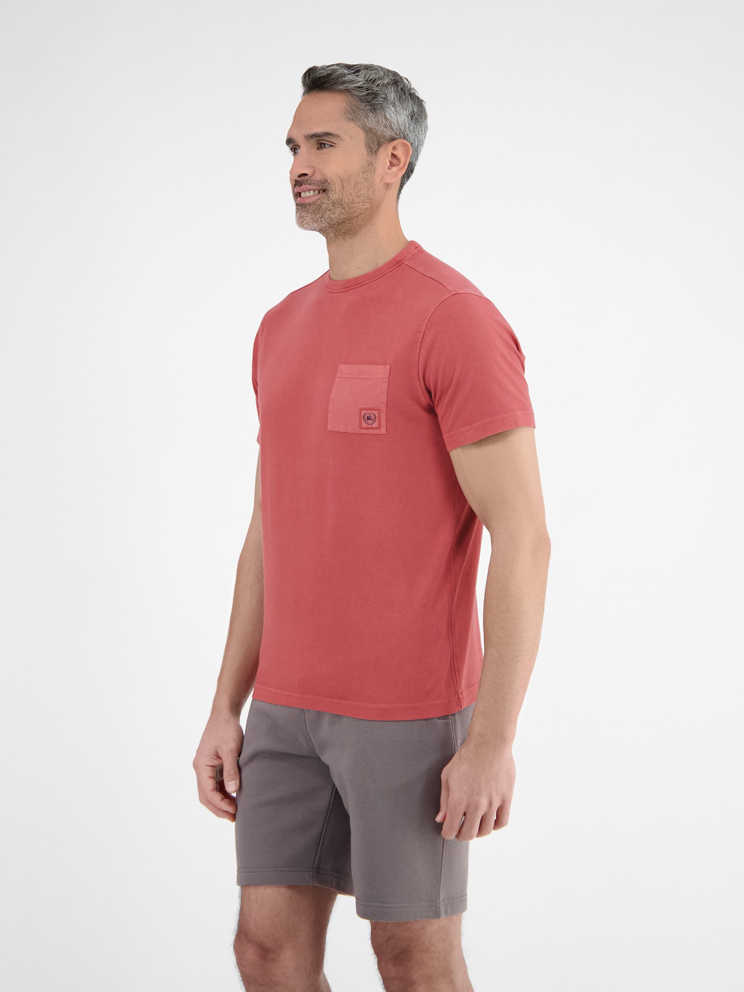 Lerros T-shirt LERROS T-shirt met borstzak