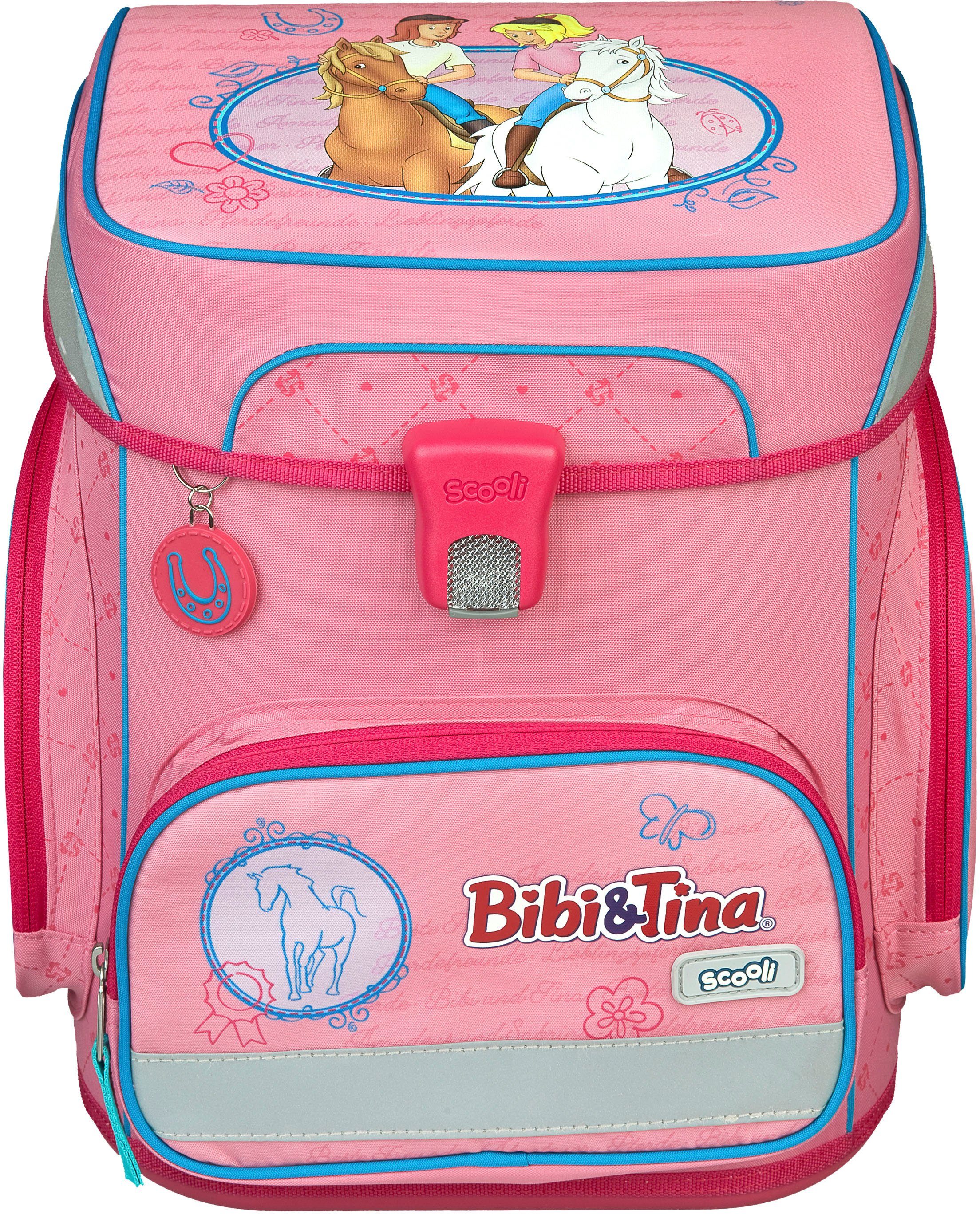 Scooli Schooltas EasyFit, Bibi & Tina (set, 5-delig)