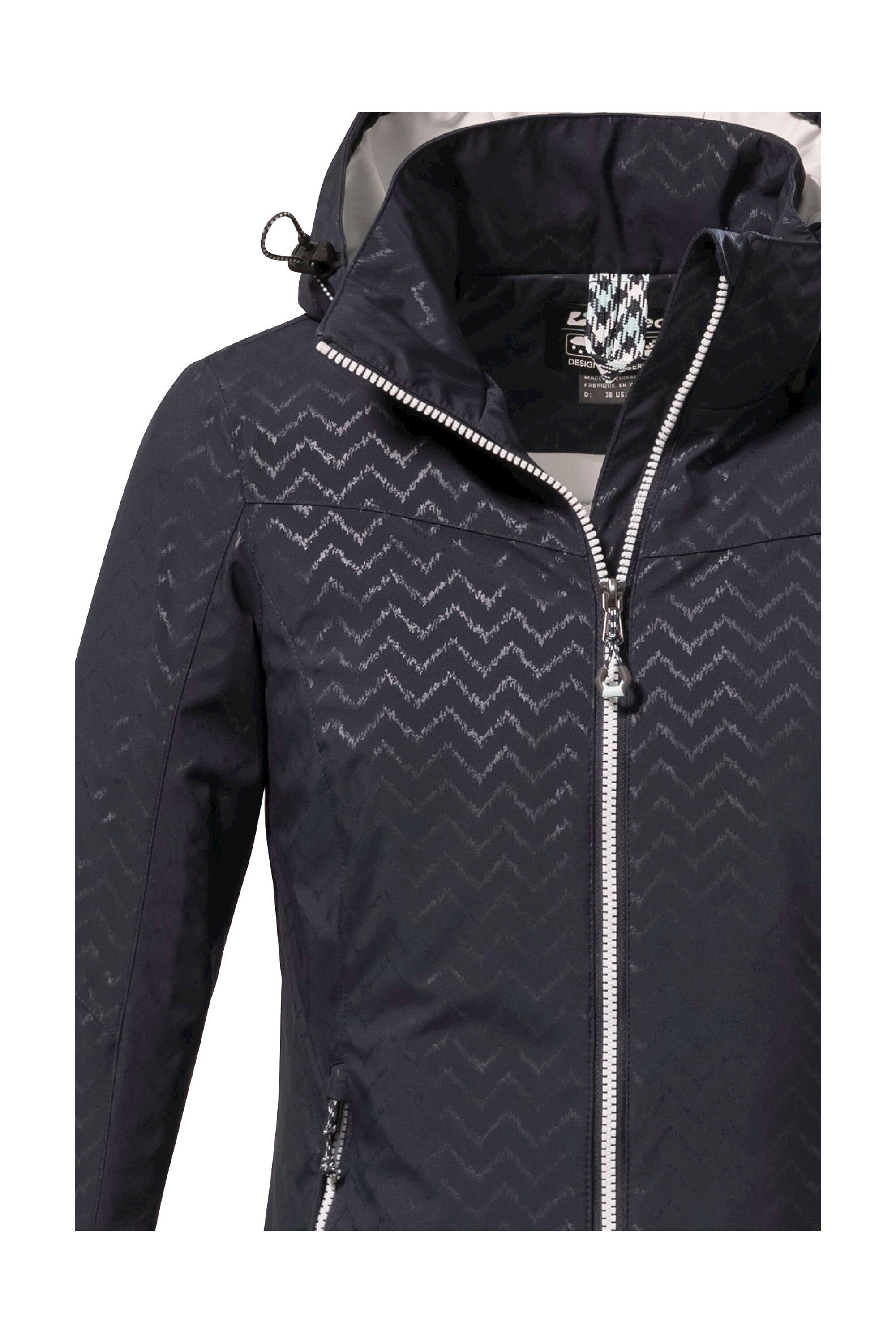 Killtec Softshell-jack KOS 176 WMN SFTSHLL JCKT Waterafstotende, ademende softshelljack met all over-print