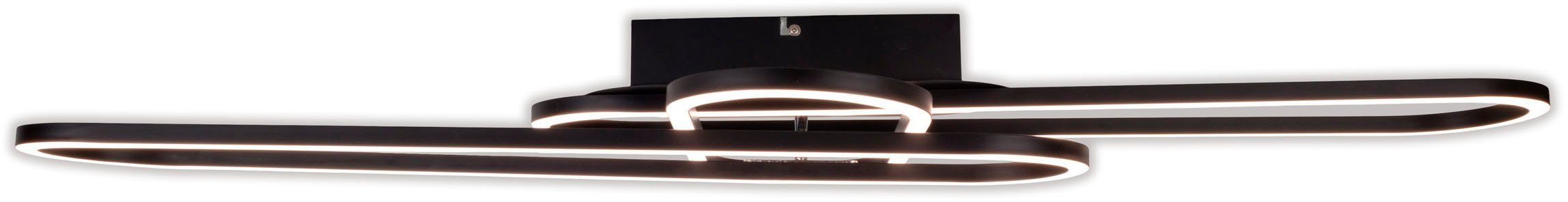 näve Led-plafondlamp CARLON Dimbaar, CCT-functie, geheugenfunctie, nachtlichtfunctie, timer (2 stuks)