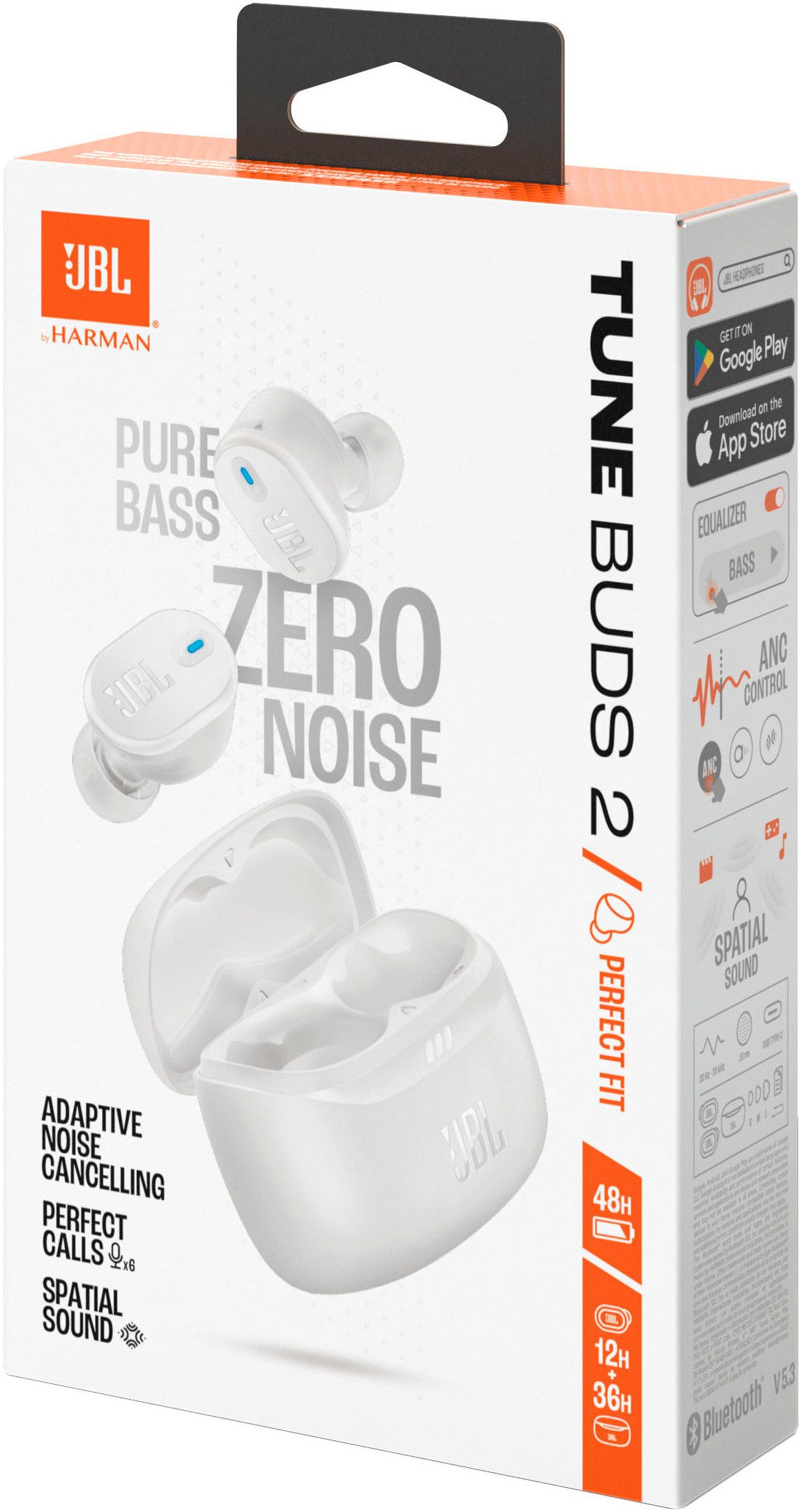 JBL Draadloze in-ear hoofdtelefoon TUNE BUDS 2
