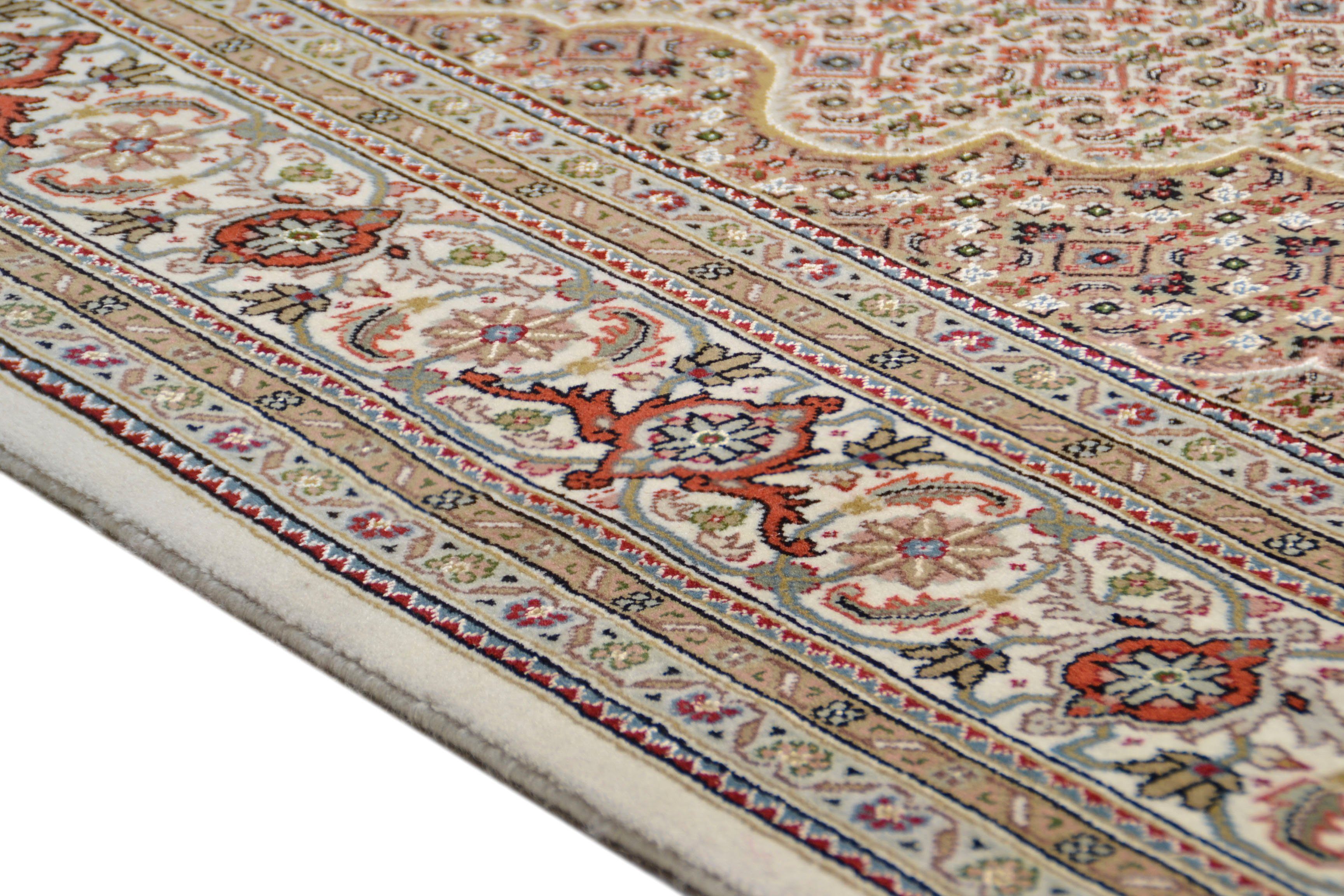 my home Oosters tapijt Irrfan met de hand geknoopt, materiaal: 80% wol, 20% zijde, met franje