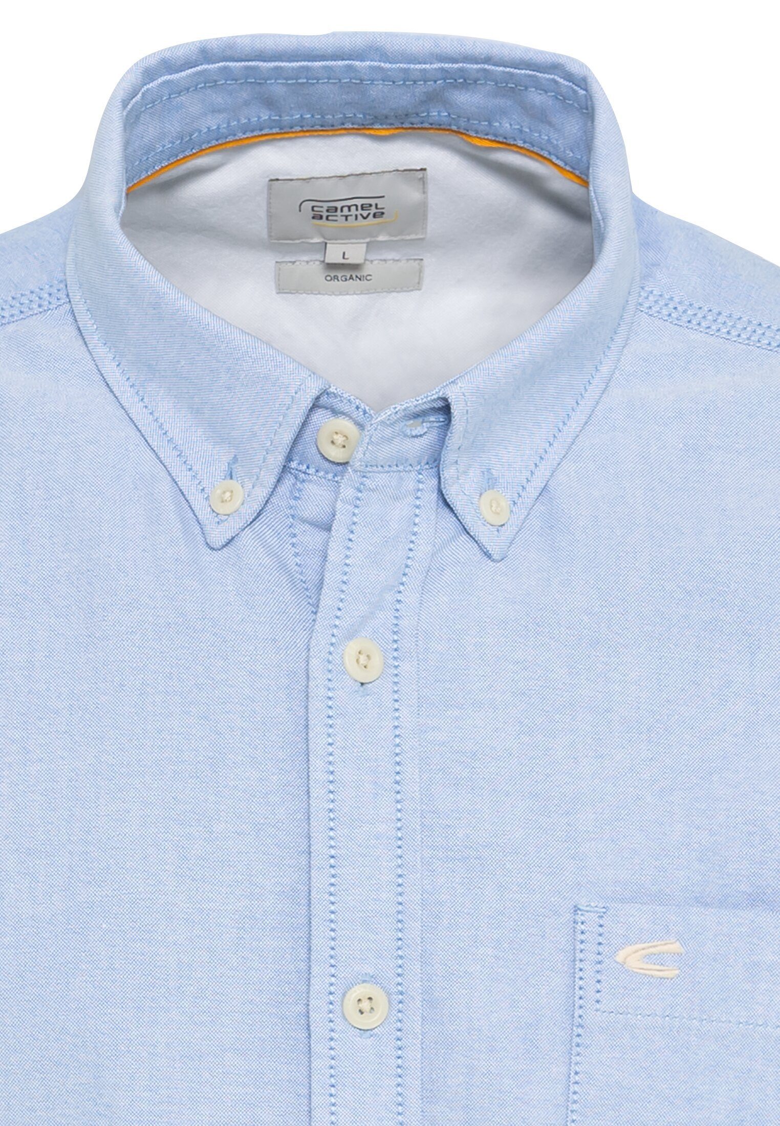 camel active Overhemd met lange mouwen met button-downkraag